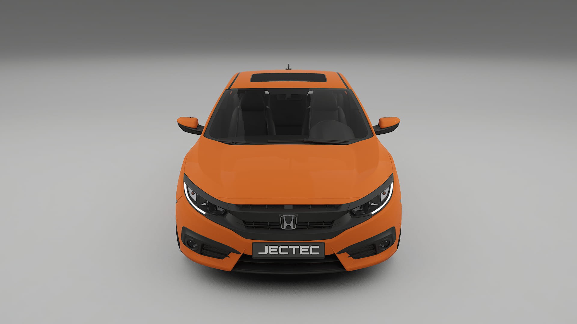 Honda Civic coupe prefacelift pre LCI TPU Lackskyddsfilm | ROCKET Färgskiftande PPF – Komplett Förskuret Kit