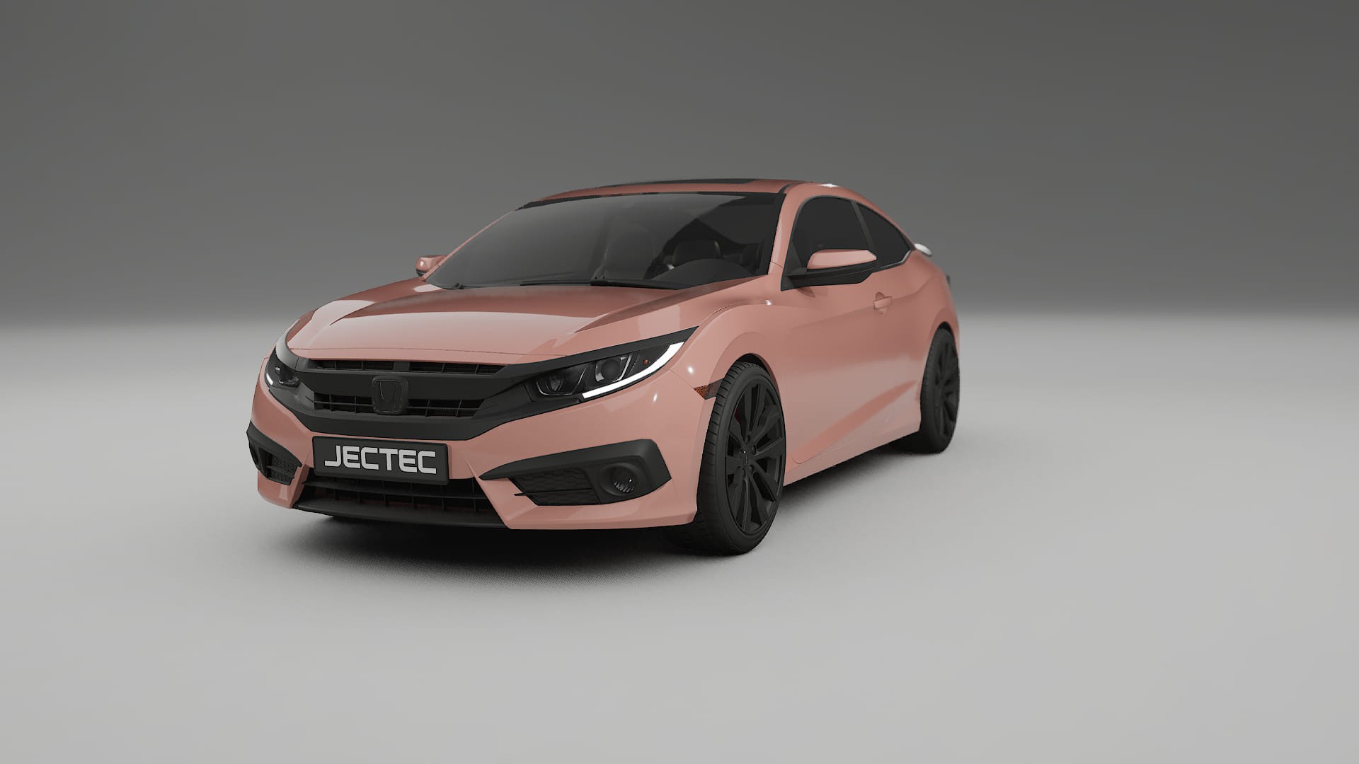 Honda Civic coupe prefacelift pre LCI TPU Lackskyddsfilm | BLUSH Färgskiftande PPF – Komplett Förskuret Kit