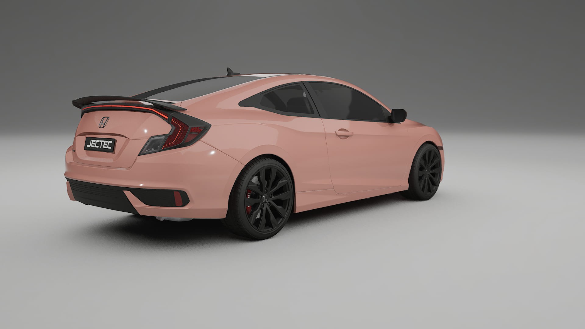 Honda Civic coupe prefacelift pre LCI TPU Lackskyddsfilm | BLUSH Färgskiftande PPF – Komplett Förskuret Kit