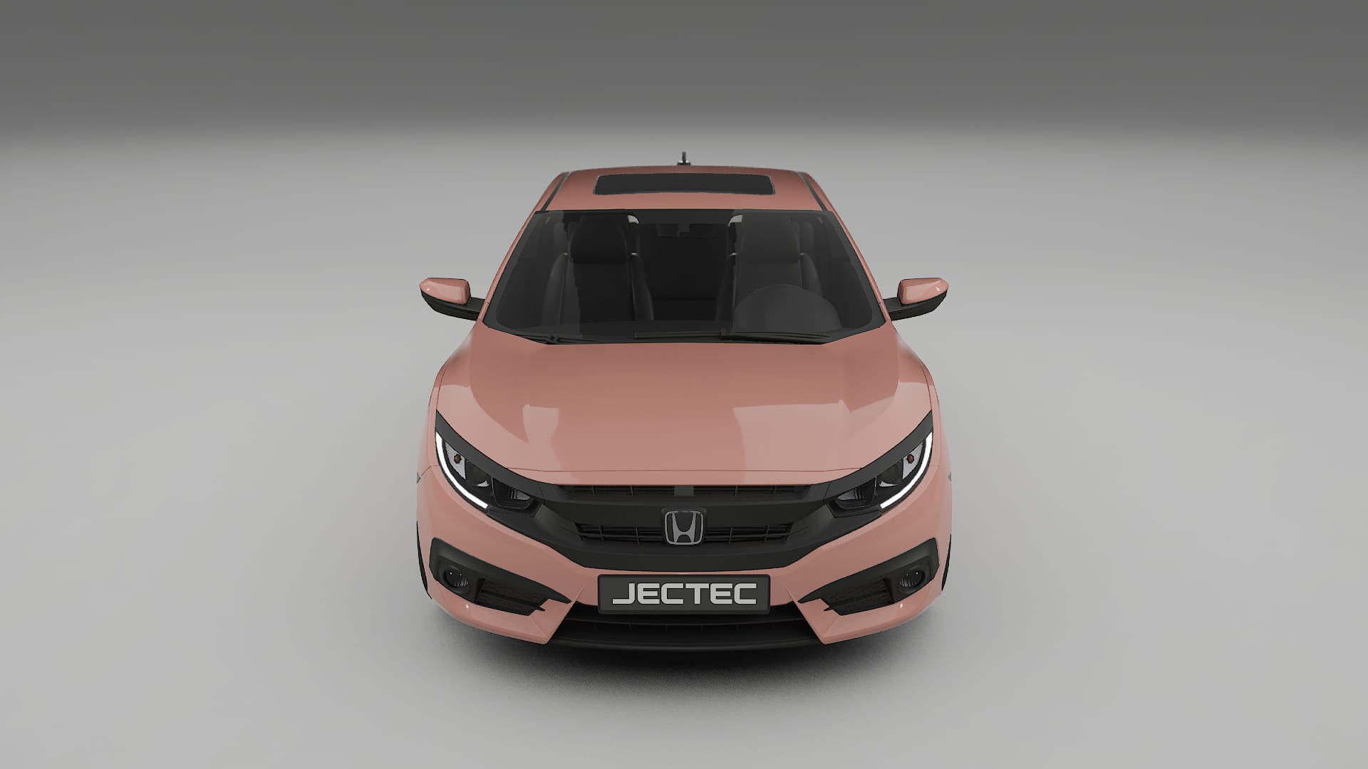 Honda Civic coupe prefacelift pre LCI TPU Lackskyddsfilm | BLUSH Färgskiftande PPF – Komplett Förskuret Kit