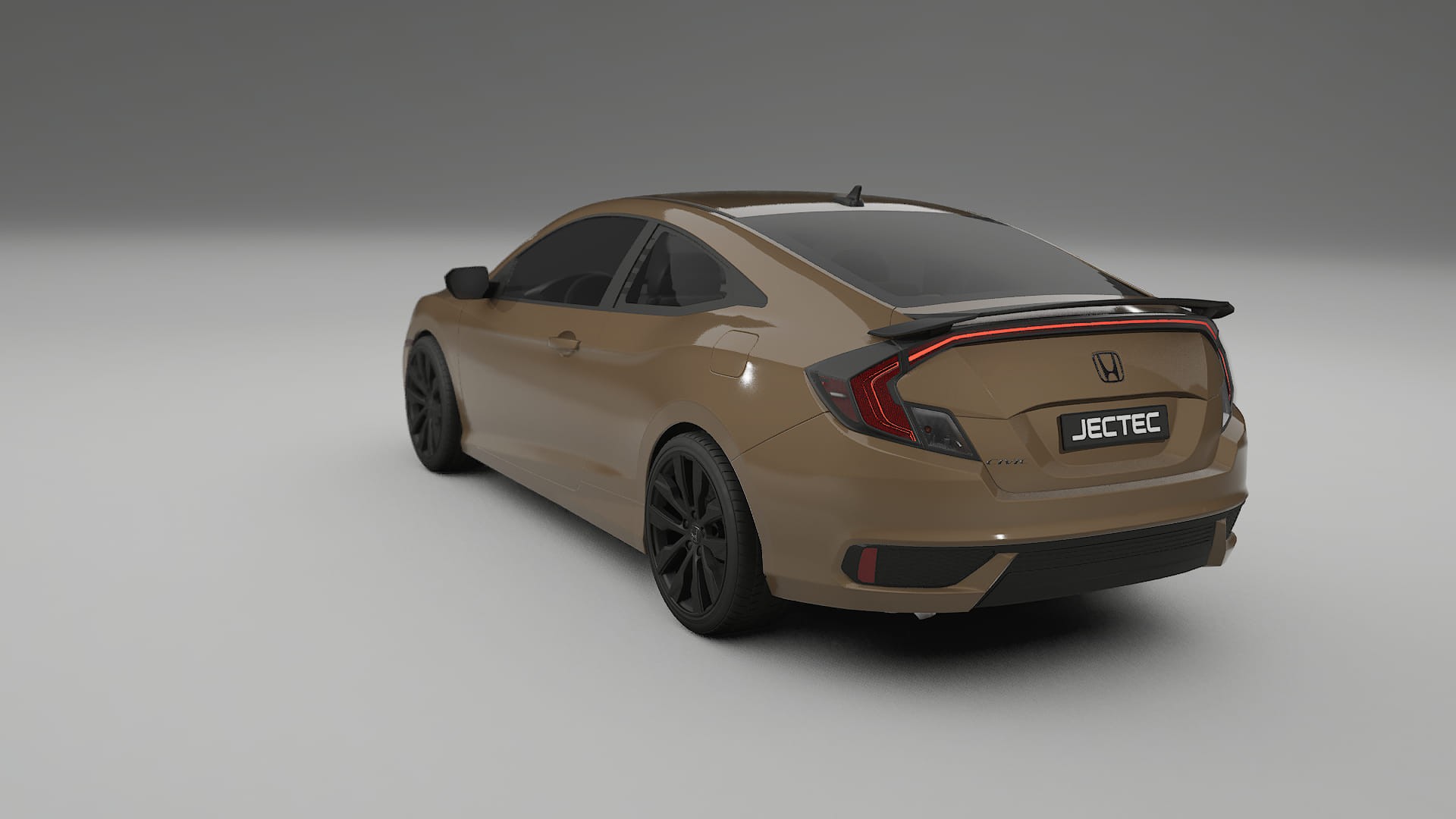 Honda Civic coupe prefacelift pre LCI TPU Lackskyddsfilm | SAHARA Färgskiftande PPF – Komplett Förskuret Kit
