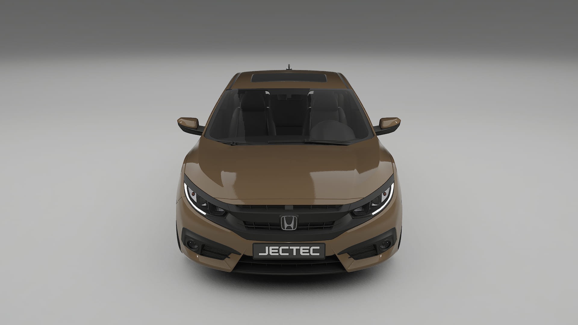 Honda Civic coupe prefacelift pre LCI TPU Lackskyddsfilm | SAHARA Färgskiftande PPF – Komplett Förskuret Kit