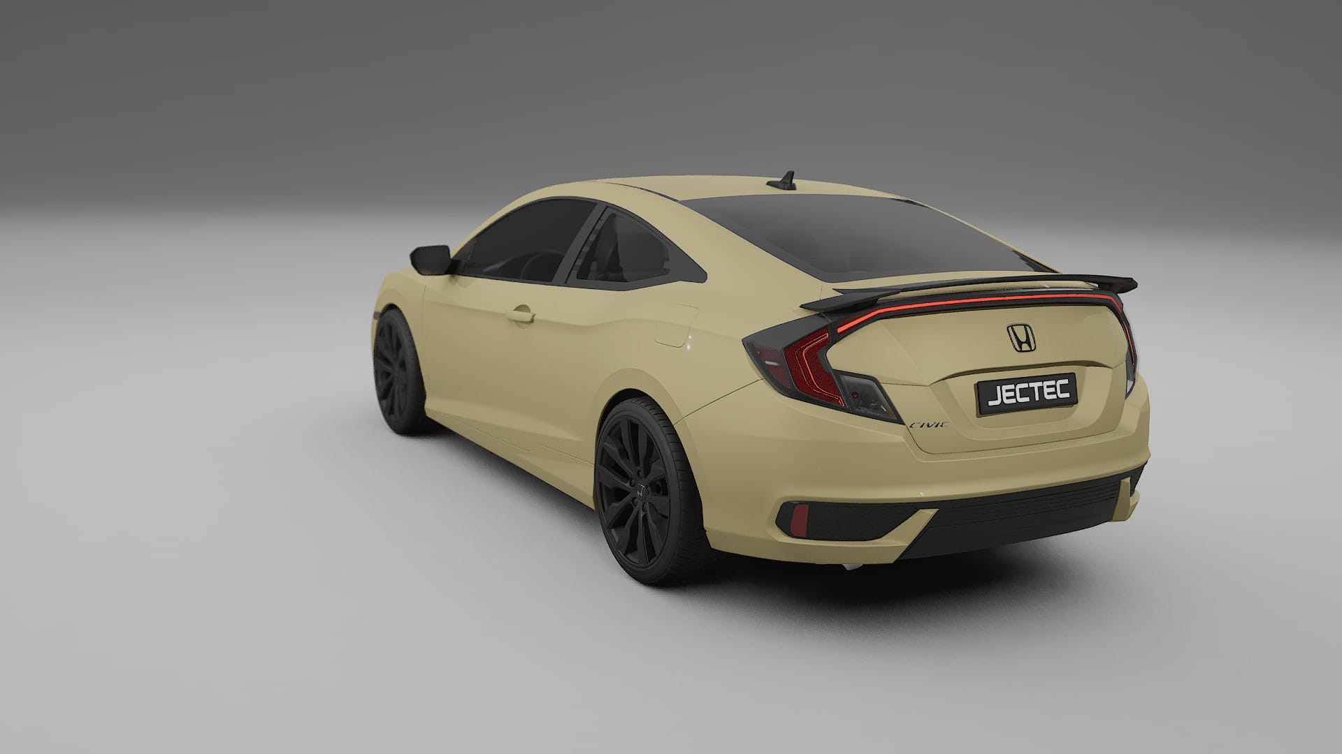 Honda Civic coupe prefacelift pre LCI TPU Lackskyddsfilm | SAND Färgskiftande PPF – Komplett Förskuret Kit
