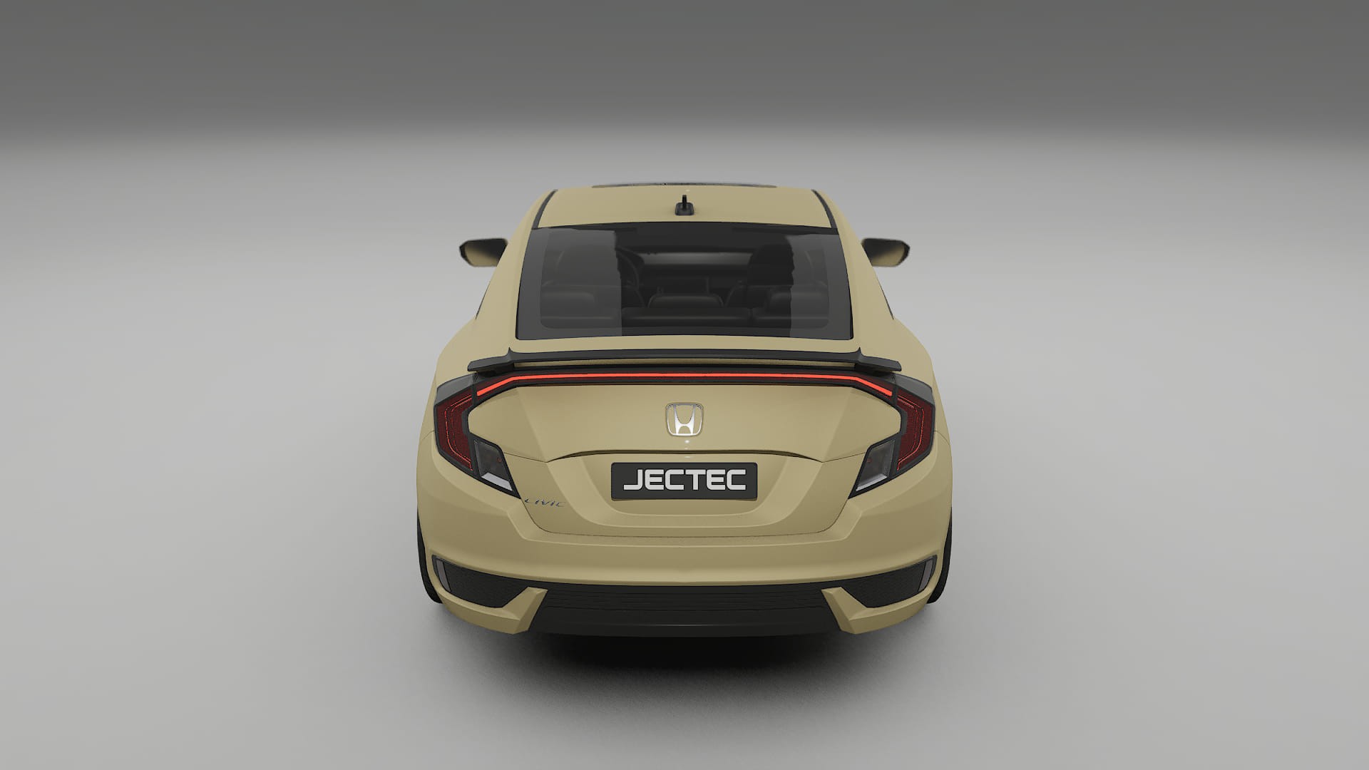 Honda Civic coupe prefacelift pre LCI TPU Lackskyddsfilm | SAND Färgskiftande PPF – Komplett Förskuret Kit