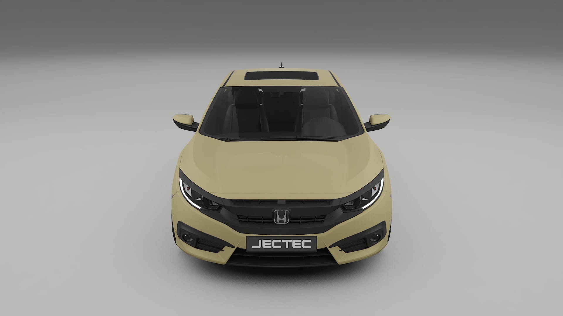 Honda Civic coupe prefacelift pre LCI TPU Lackskyddsfilm | SAND Färgskiftande PPF – Komplett Förskuret Kit