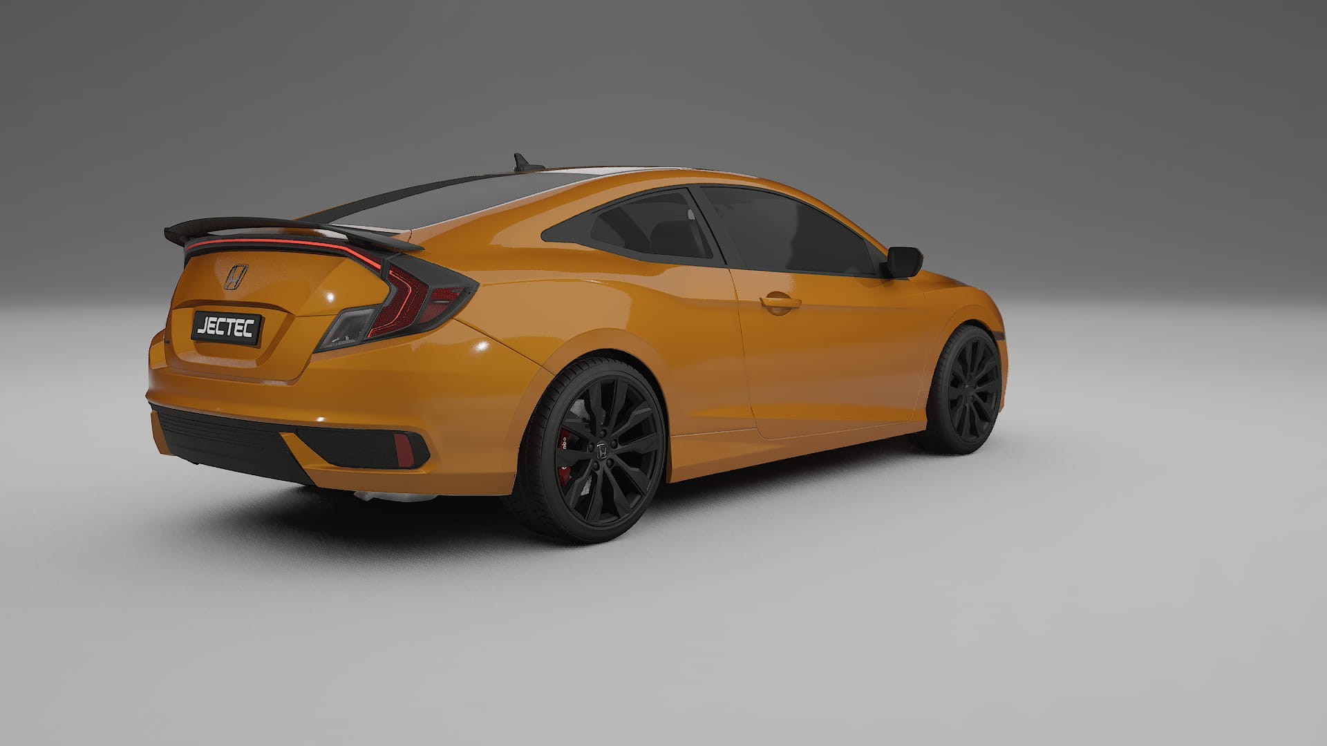 Honda Civic coupe prefacelift pre LCI TPU Lackskyddsfilm | DAISY Färgskiftande PPF – Komplett Förskuret Kit