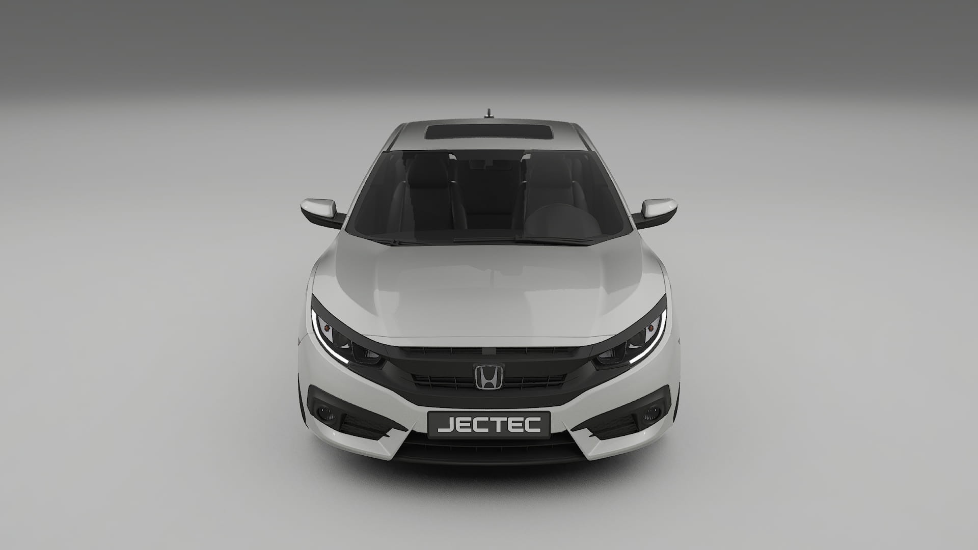 Honda Civic coupe prefacelift pre LCI TPU Lackskyddsfilm | PEARL Färgskiftande PPF – Komplett Förskuret Kit