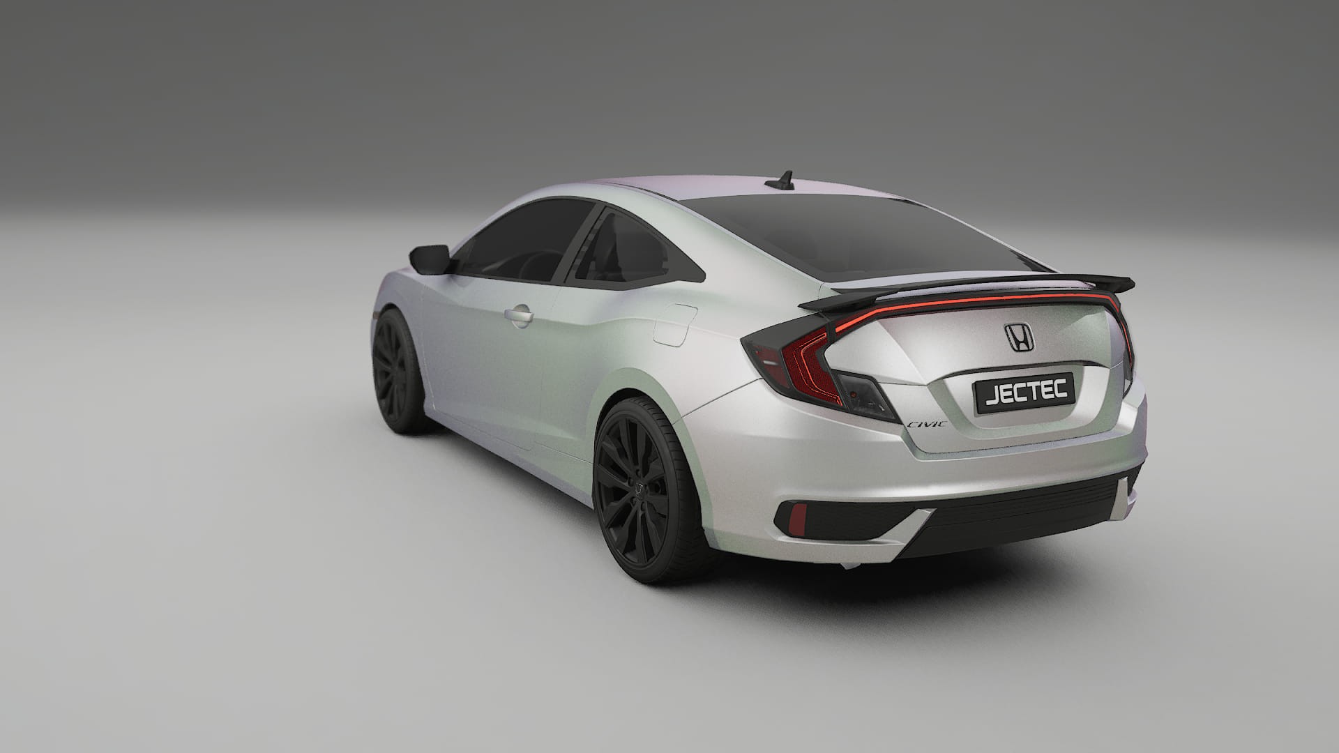 Honda Civic coupe prefacelift pre LCI TPU Lackskyddsfilm | NEBULA Färgskiftande PPF – Komplett Förskuret Kit