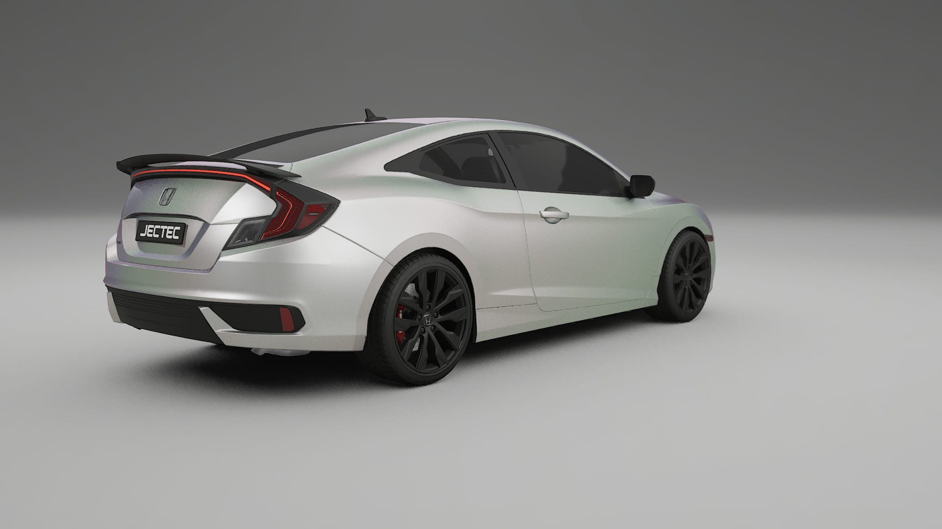 Honda Civic coupe prefacelift pre LCI TPU Lackskyddsfilm | NEBULA Färgskiftande PPF – Komplett Förskuret Kit