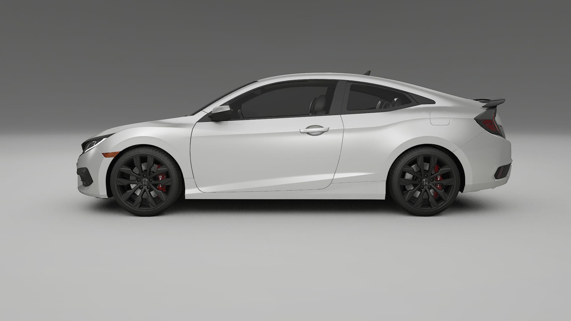 Honda Civic coupe prefacelift pre LCI TPU Lackskyddsfilm | OPAL Färgskiftande PPF – Komplett Förskuret Kit
