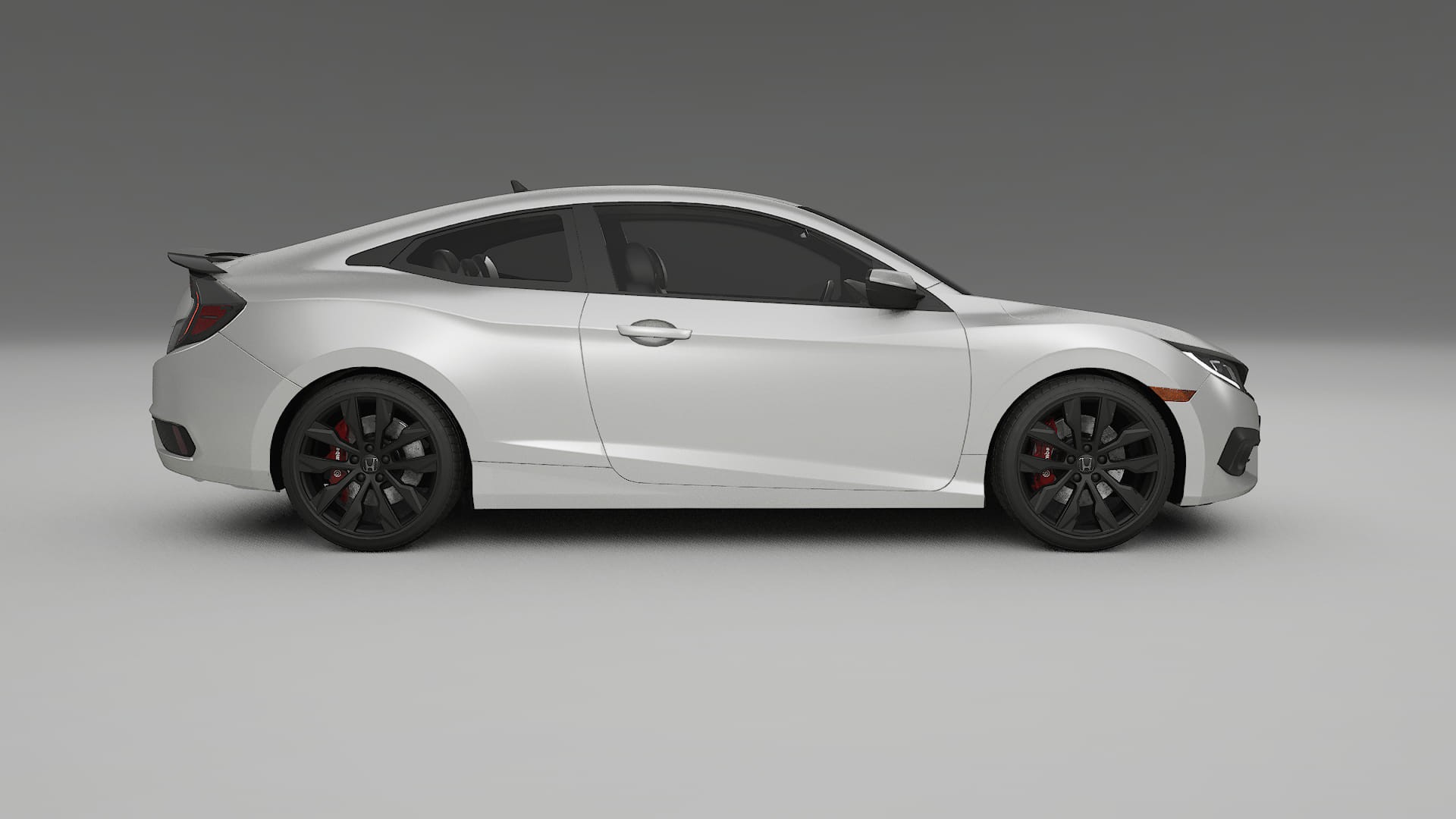 Honda Civic coupe prefacelift pre LCI TPU Lackskyddsfilm | OPAL Färgskiftande PPF – Komplett Förskuret Kit