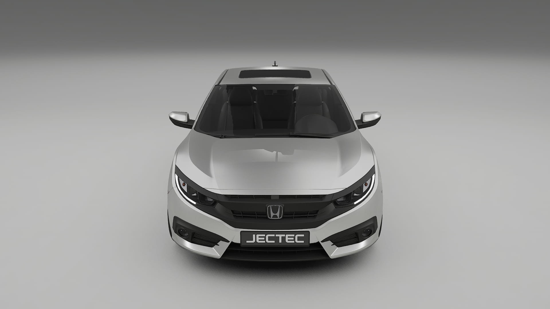 Honda Civic coupe prefacelift pre LCI TPU Lackskyddsfilm | OPAL Färgskiftande PPF – Komplett Förskuret Kit