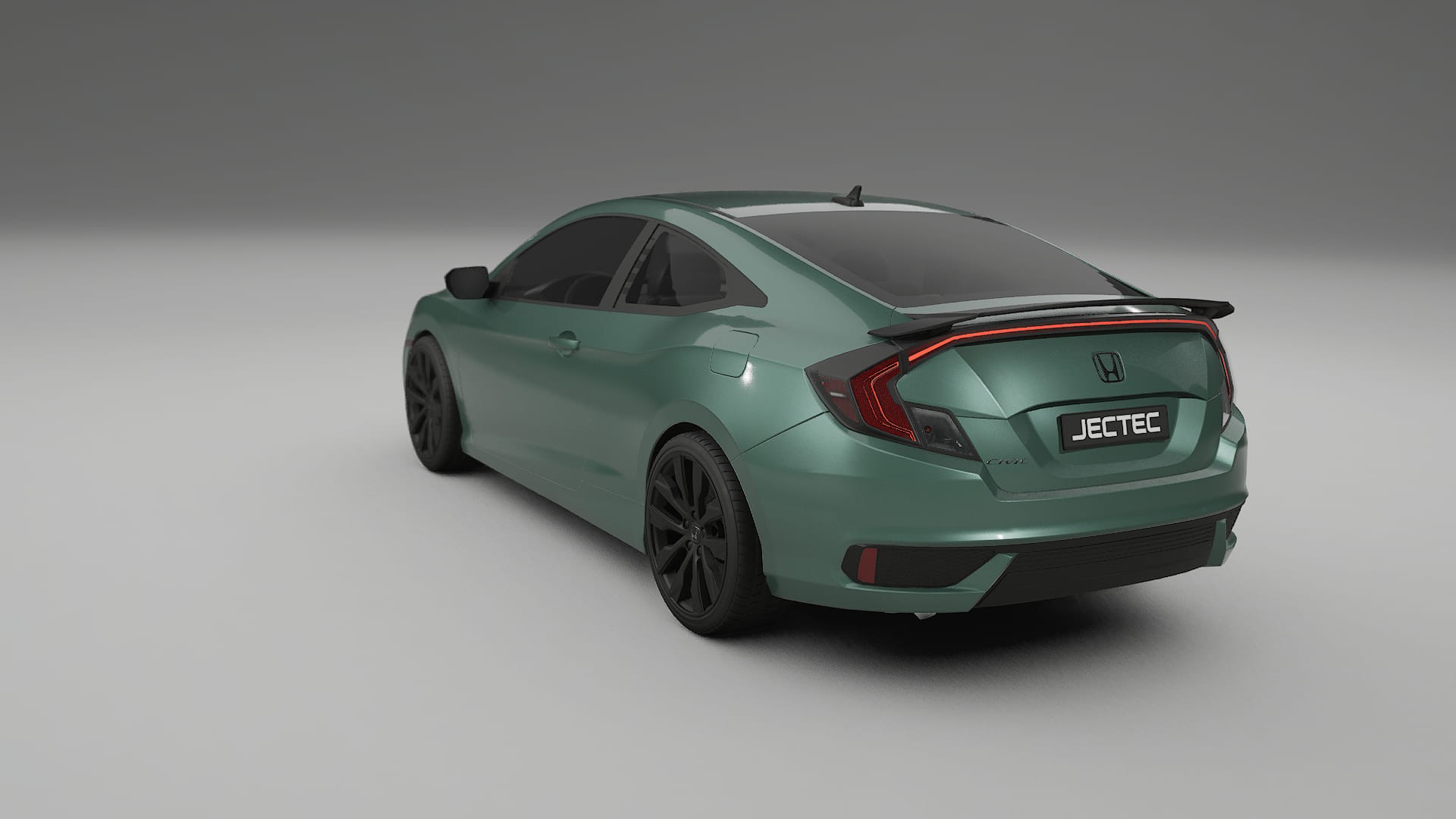 Honda Civic coupe prefacelift pre LCI TPU Lackskyddsfilm | EVERGREEN Färgskiftande PPF – Komplett Förskuret Kit