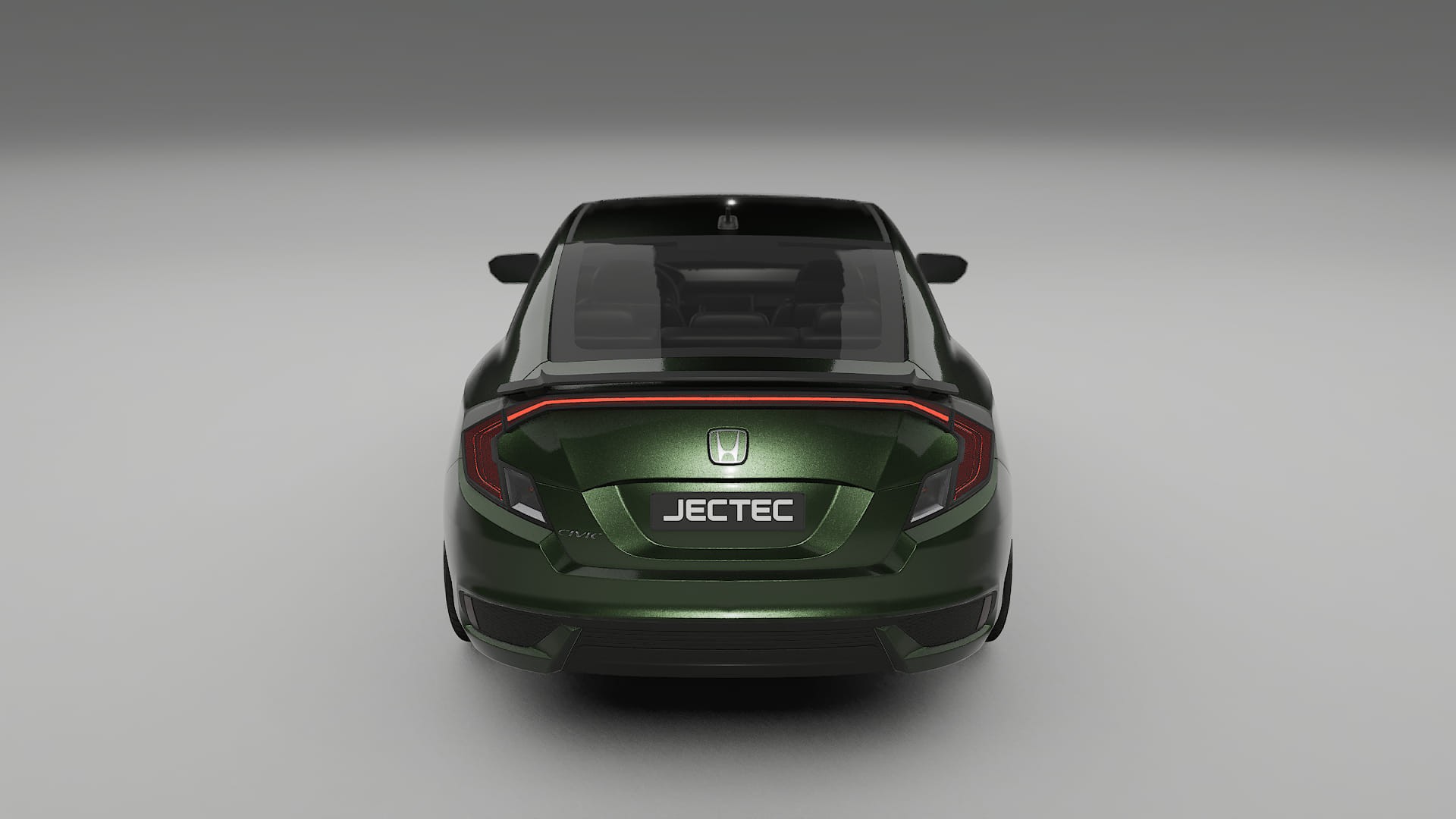 Honda Civic coupe prefacelift pre LCI TPU Lackskyddsfilm | LAGOON Färgskiftande PPF – Komplett Förskuret Kit