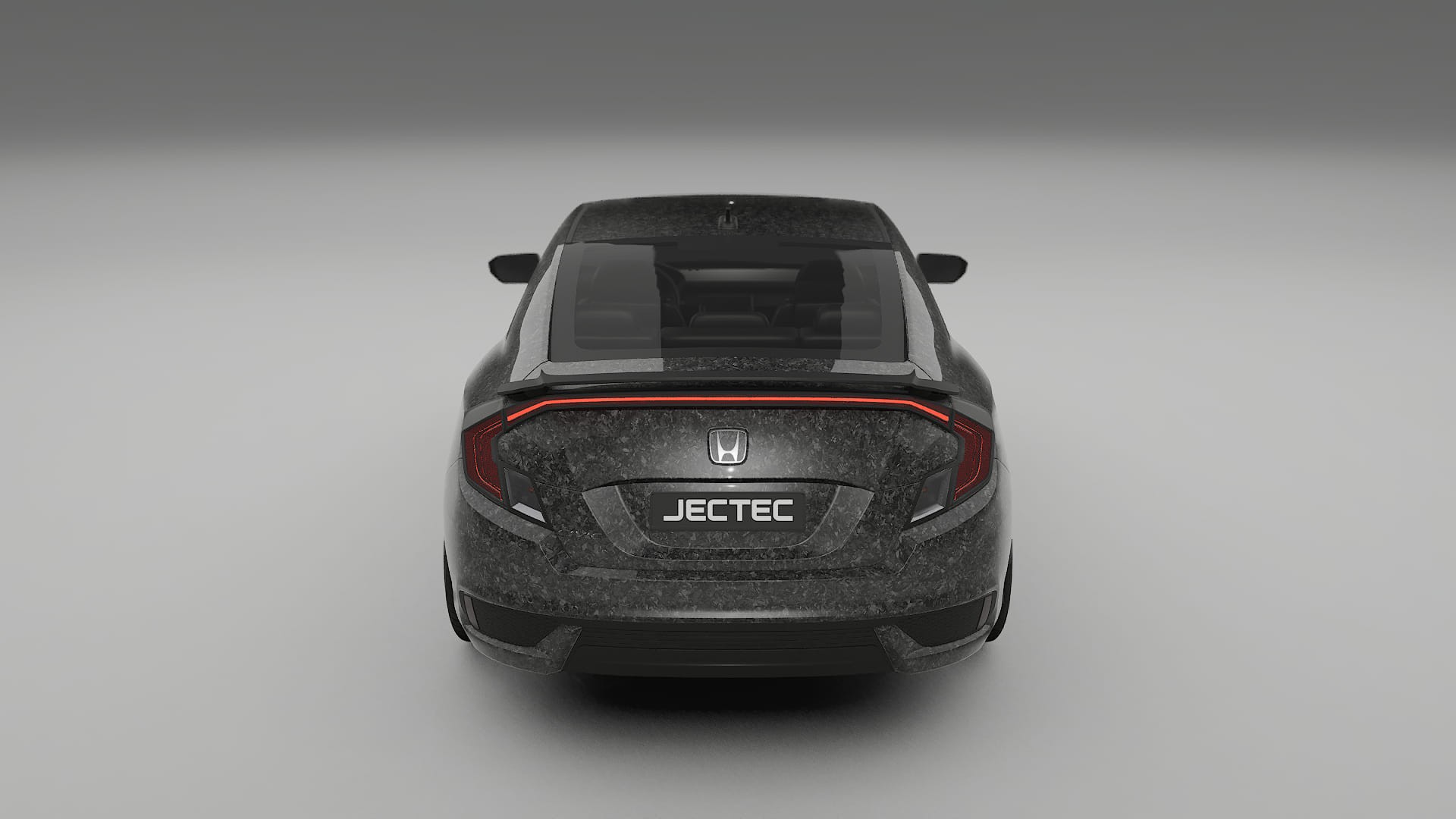 Honda Civic coupe prefacelift pre LCI TPU Lackskyddsfilm | FORGED S Färgskiftande PPF – Komplett Förskuret Kit