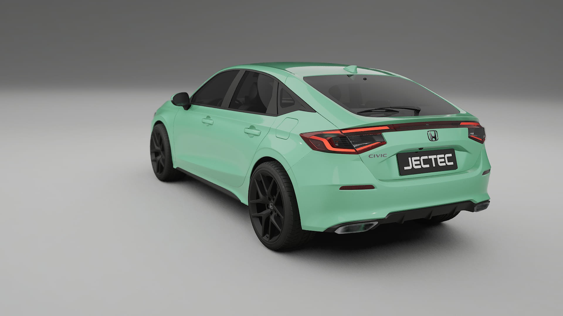 Honda Civic hatchback TPU Lackskyddsfilm | DUSTY Färgskiftande PPF – Komplett Förskuret Kit