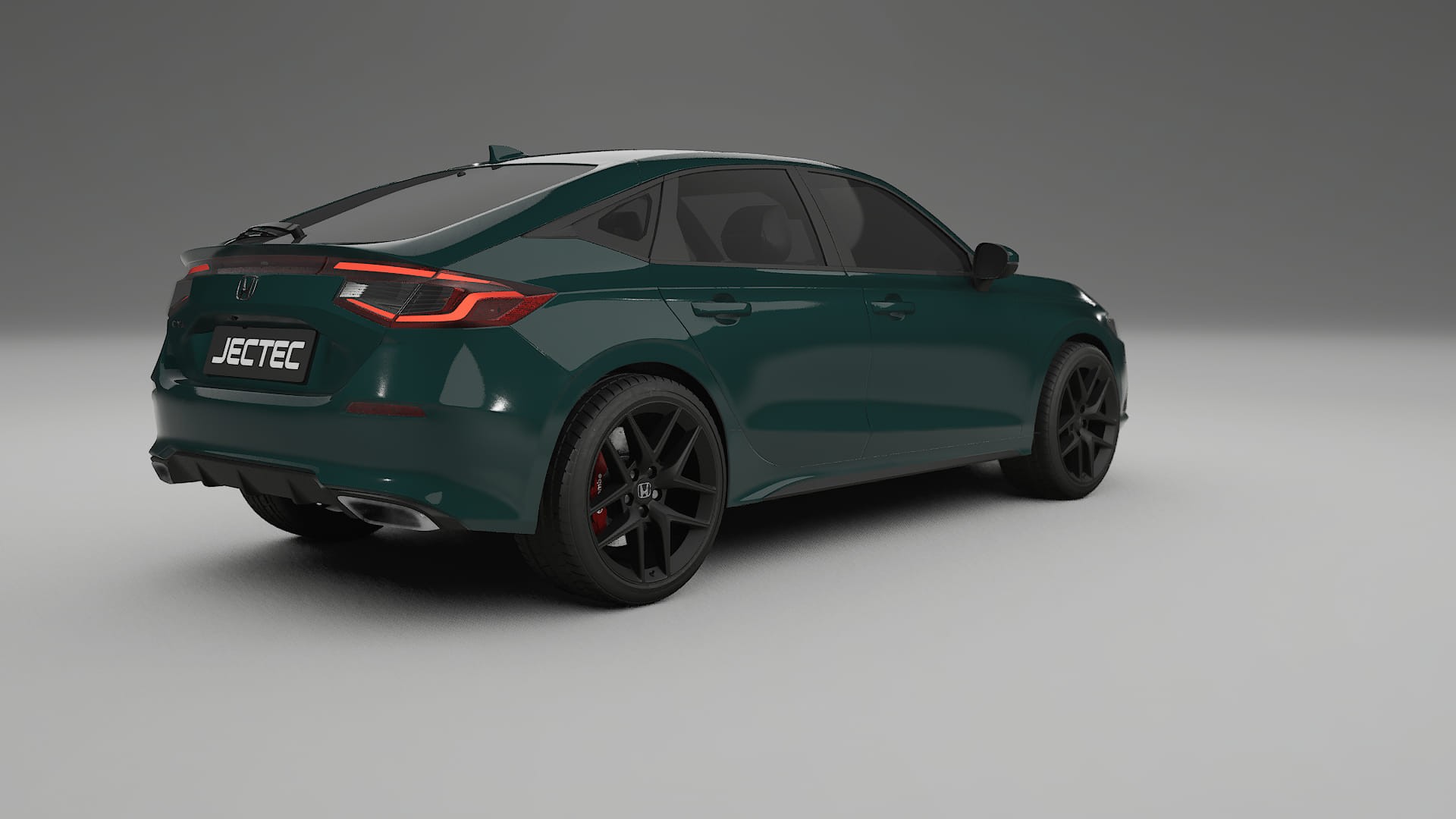 Honda Civic hatchback TPU Lackskyddsfilm | INFERNO Färgskiftande PPF – Komplett Förskuret Kit