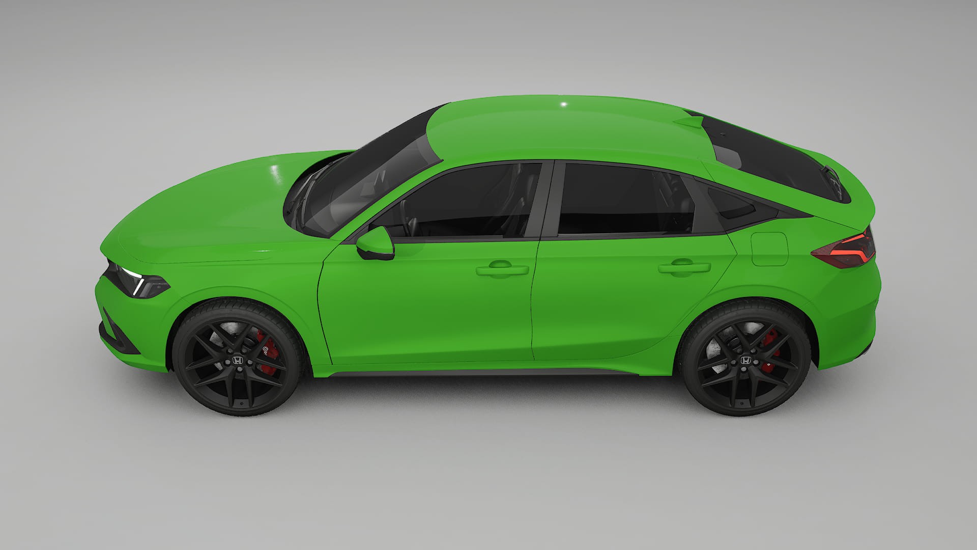 Honda Civic hatchback TPU Lackskyddsfilm | VENOM Färgskiftande PPF – Komplett Förskuret Kit