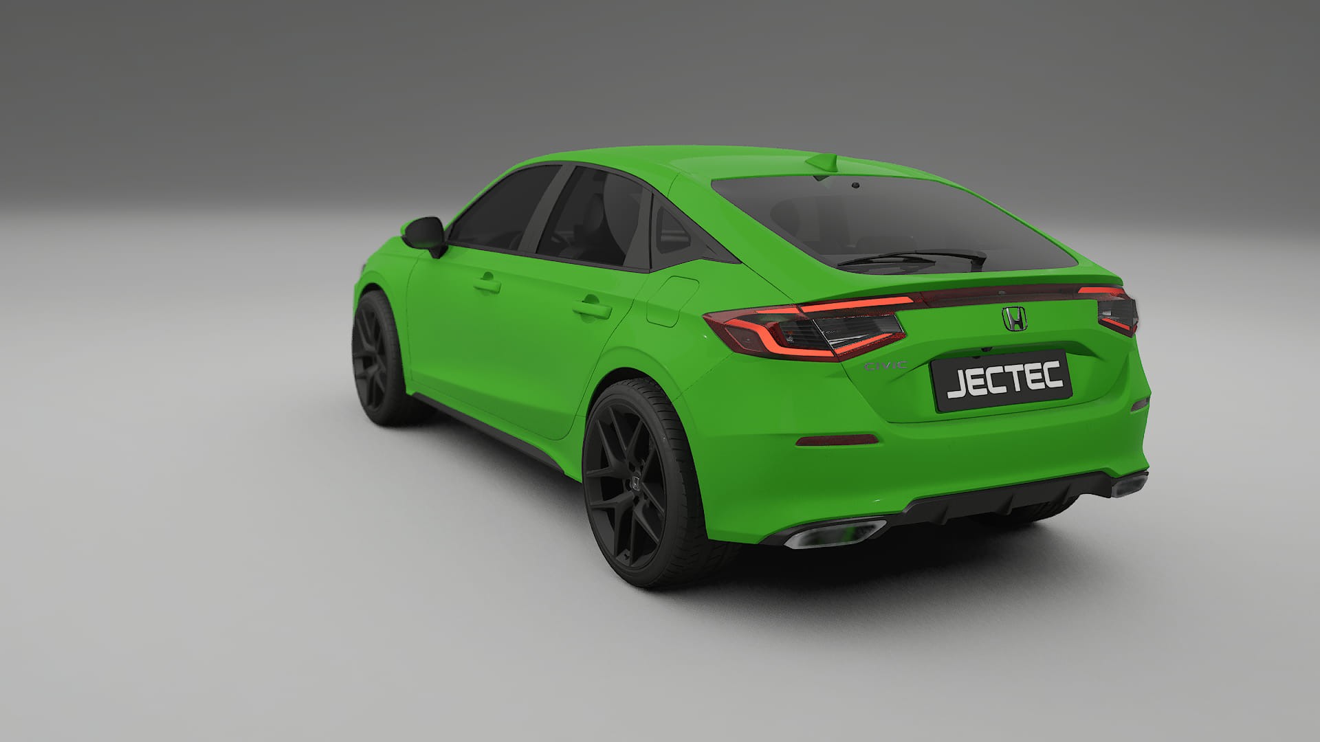 Honda Civic hatchback TPU Lackskyddsfilm | VENOM Färgskiftande PPF – Komplett Förskuret Kit