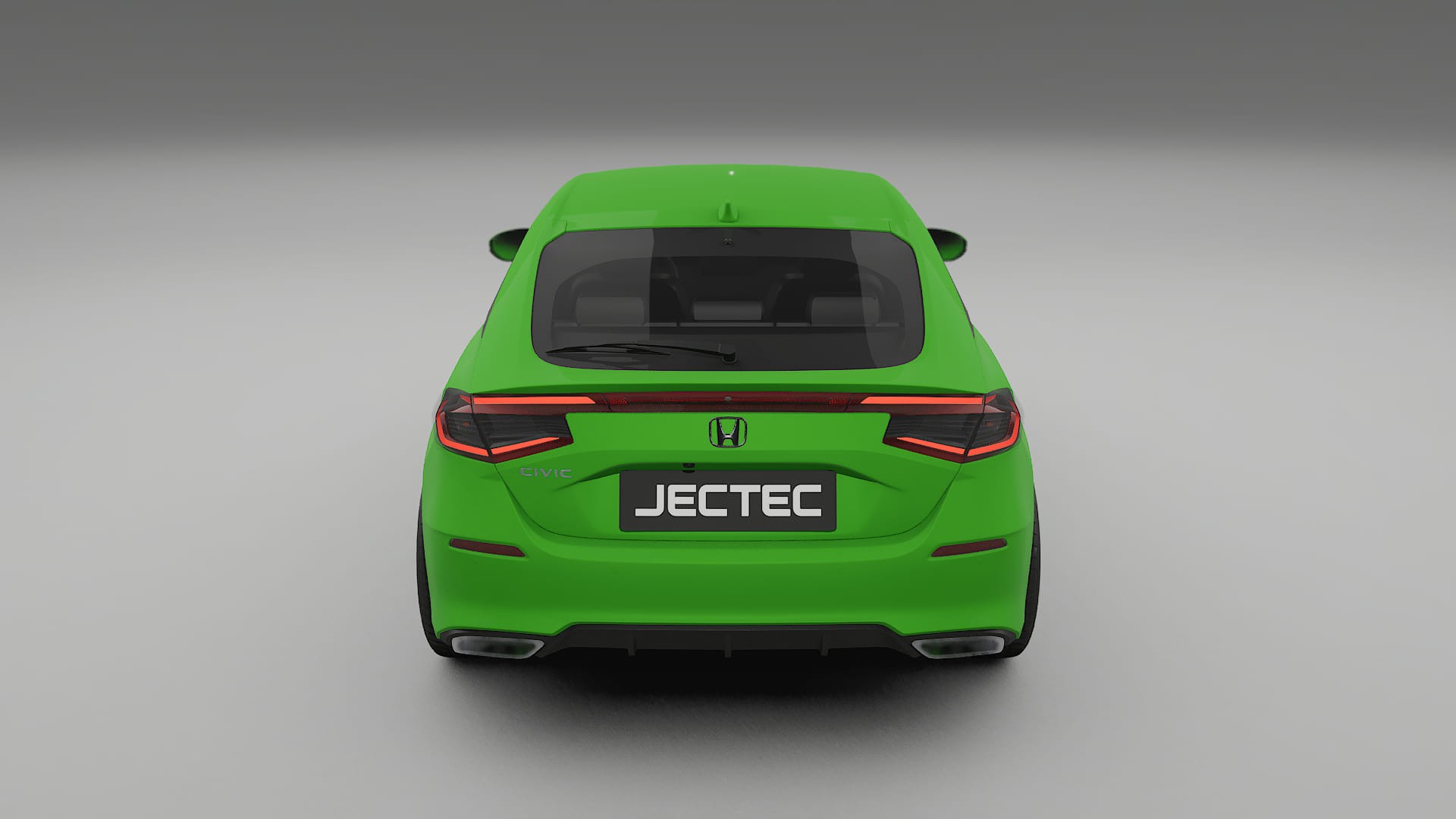 Honda Civic hatchback TPU Lackskyddsfilm | VENOM Färgskiftande PPF – Komplett Förskuret Kit