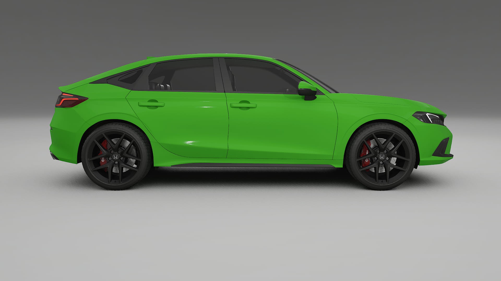 Honda Civic hatchback TPU Lackskyddsfilm | VENOM Färgskiftande PPF – Komplett Förskuret Kit