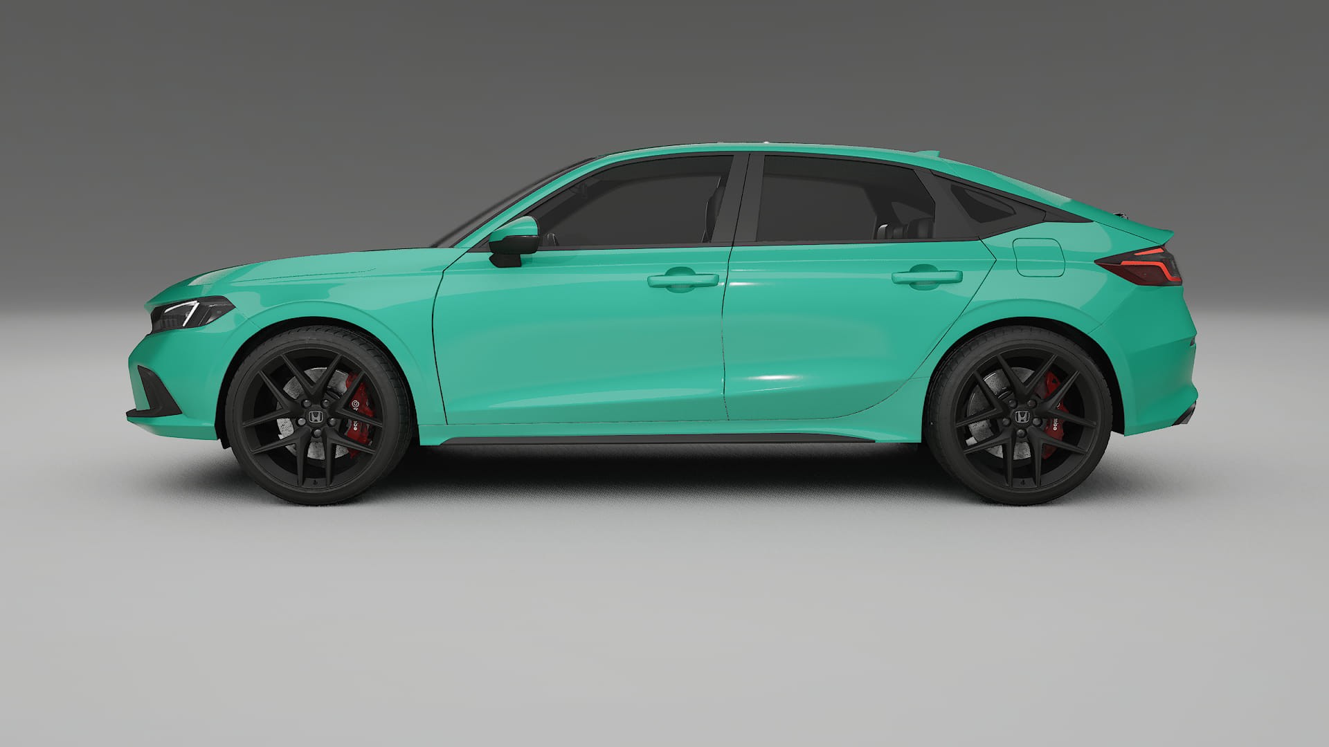 Honda Civic hatchback TPU Lackskyddsfilm | JEWEL Färgskiftande PPF – Komplett Förskuret Kit