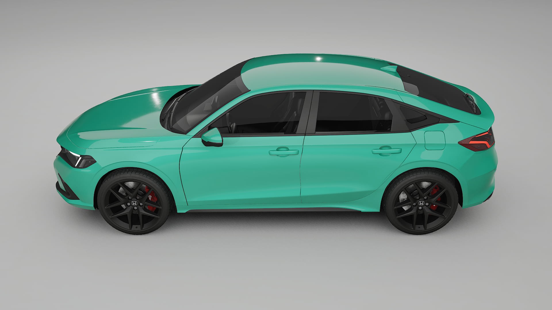 Honda Civic hatchback TPU Lackskyddsfilm | JEWEL Färgskiftande PPF – Komplett Förskuret Kit