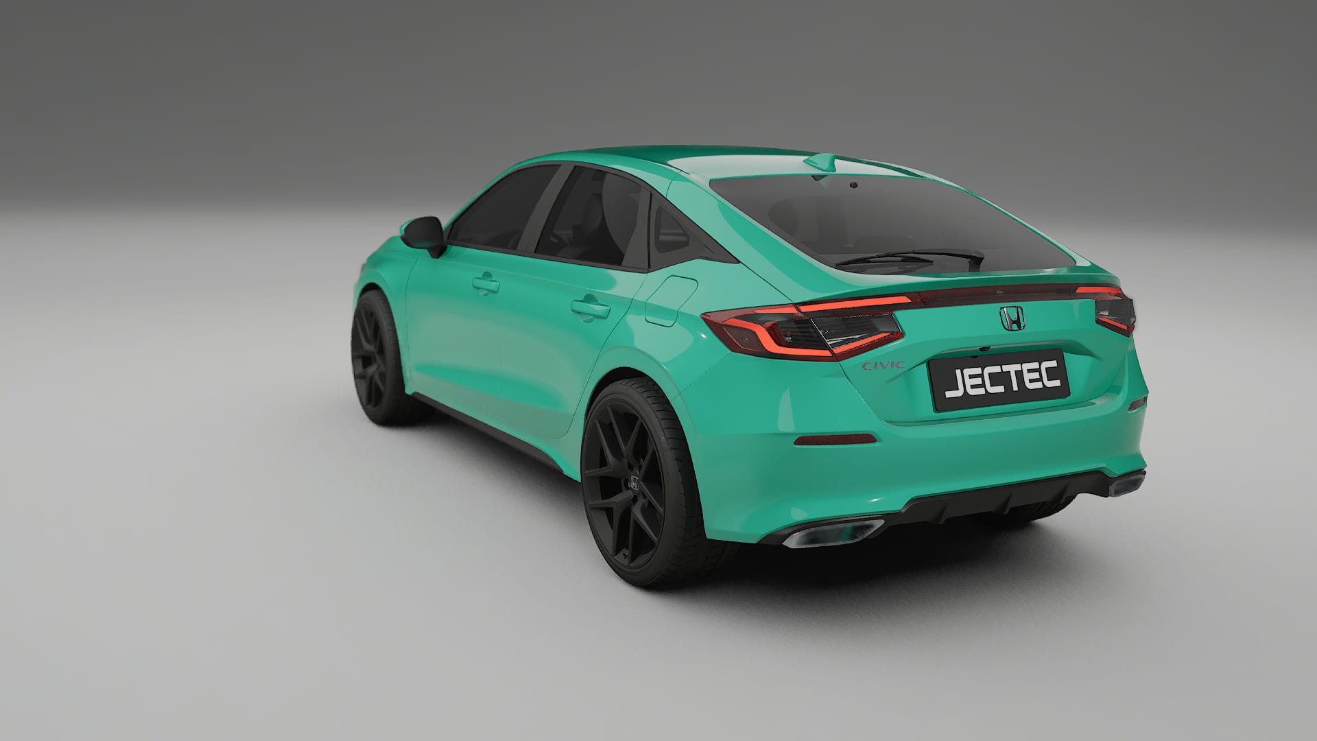 Honda Civic hatchback TPU Lackskyddsfilm | JEWEL Färgskiftande PPF – Komplett Förskuret Kit