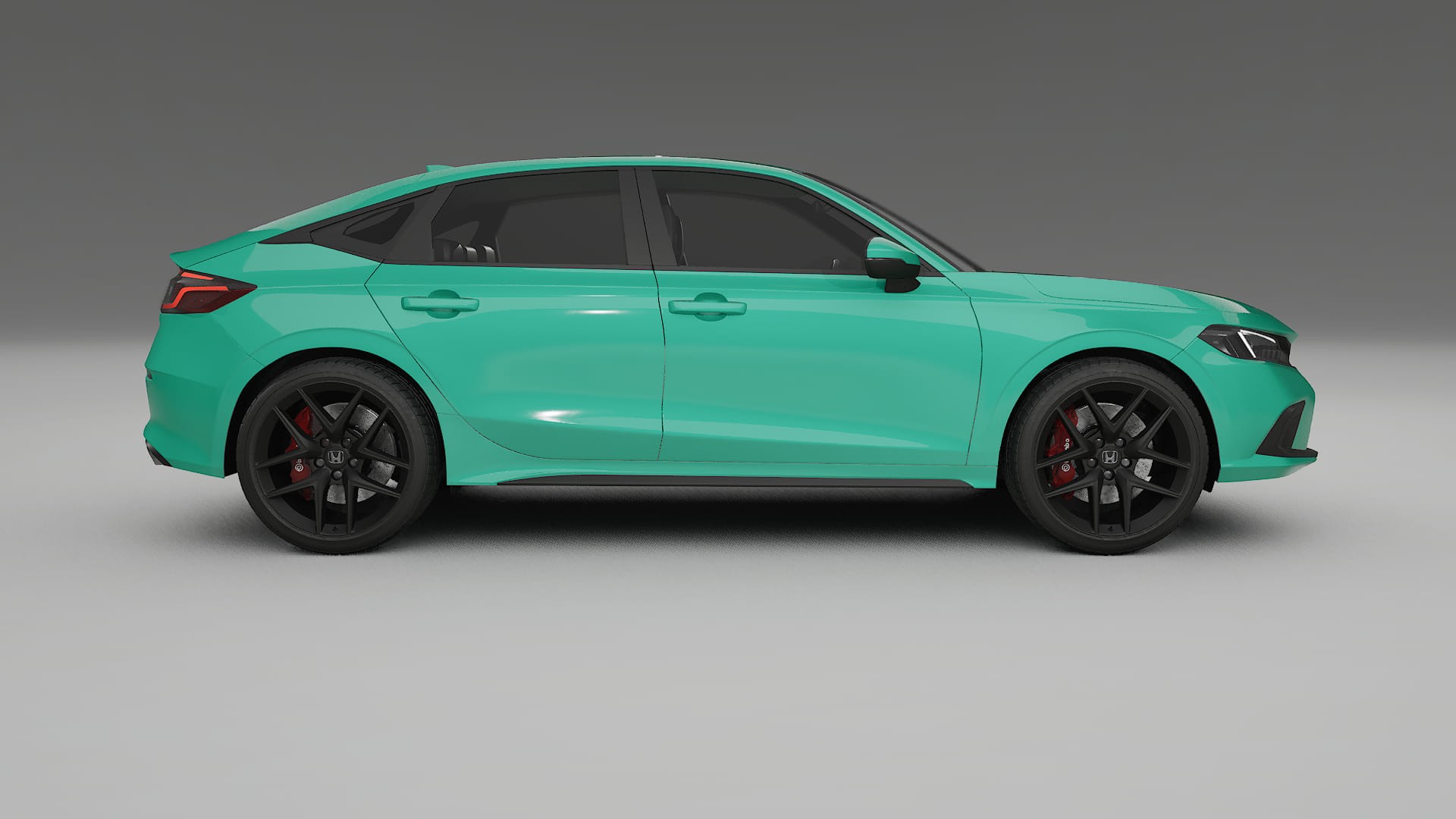 Honda Civic hatchback TPU Lackskyddsfilm | JEWEL Färgskiftande PPF – Komplett Förskuret Kit