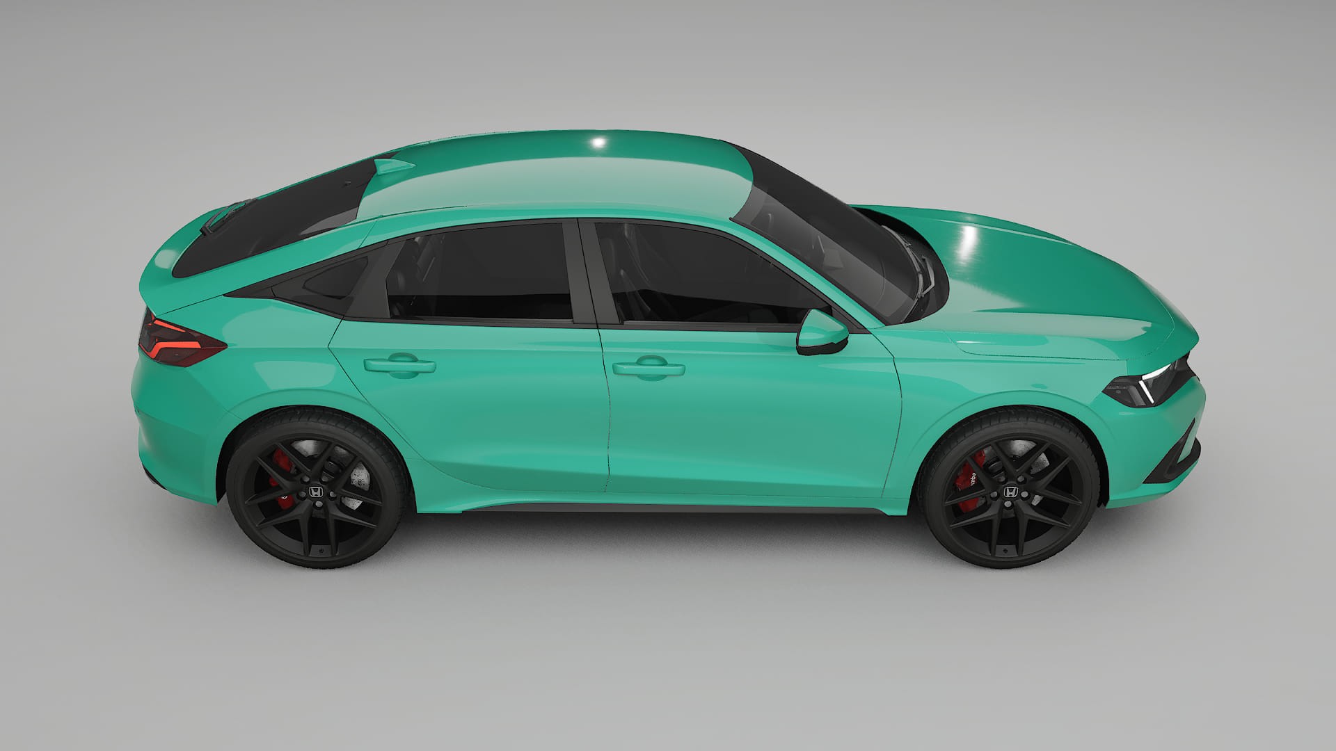 Honda Civic hatchback TPU Lackskyddsfilm | JEWEL Färgskiftande PPF – Komplett Förskuret Kit