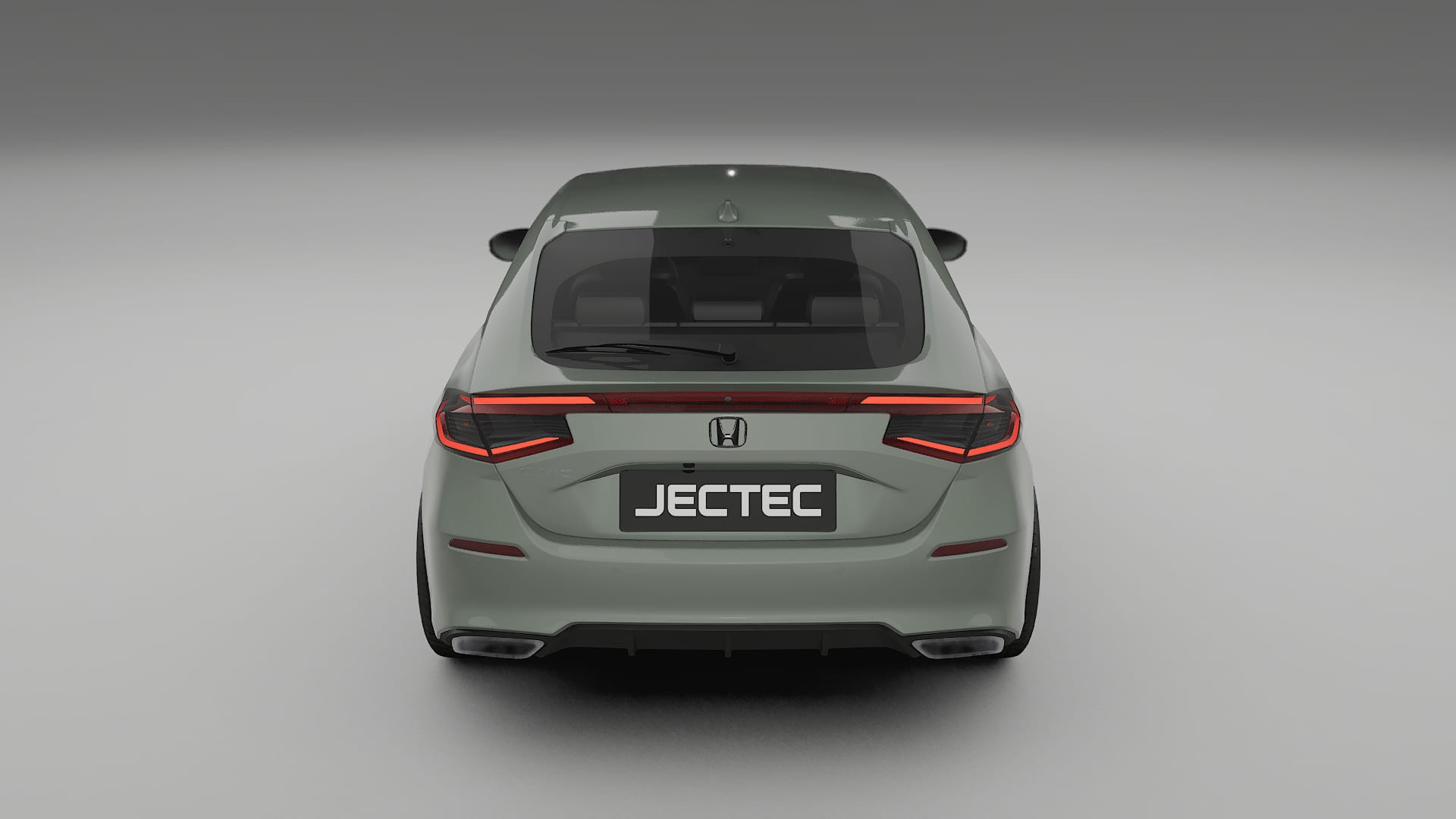 Honda Civic hatchback TPU Lackskyddsfilm | SLATE Färgskiftande PPF – Komplett Förskuret Kit