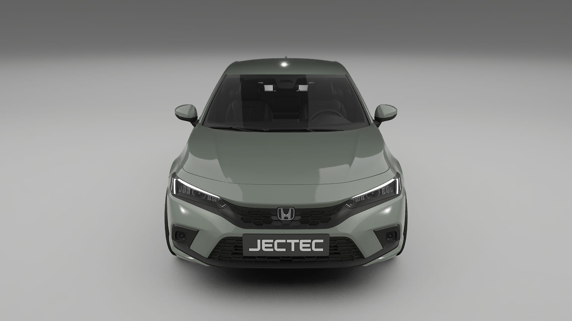 Honda Civic hatchback TPU Lackskyddsfilm | SLATE Färgskiftande PPF – Komplett Förskuret Kit