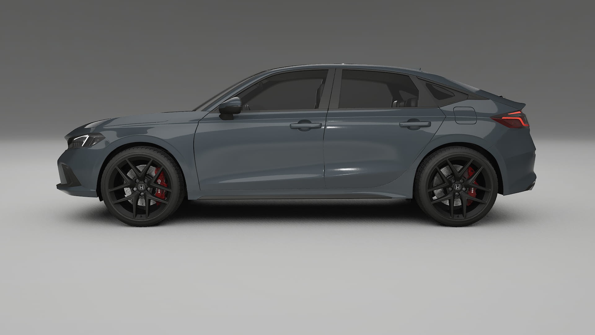 Honda Civic hatchback TPU Lackskyddsfilm | GRANITE Färgskiftande PPF – Komplett Förskuret Kit