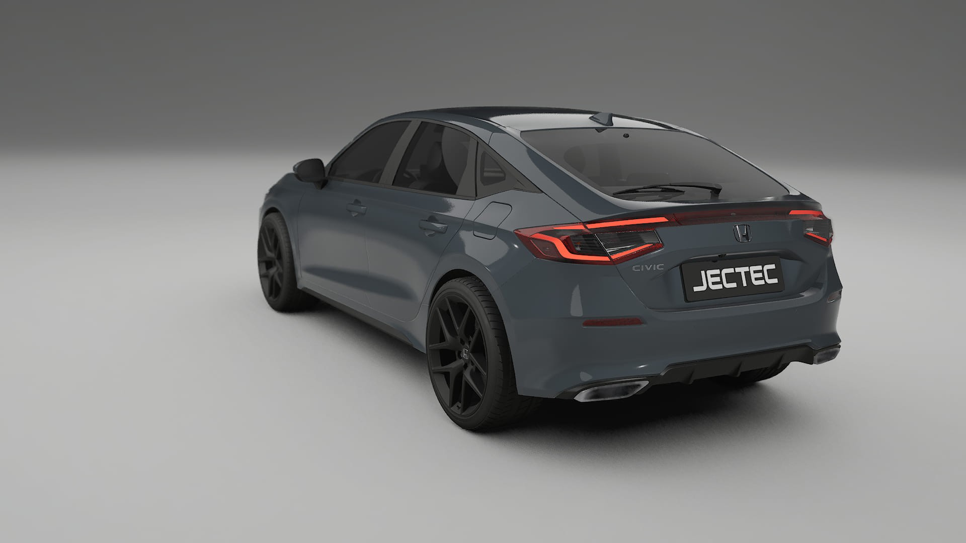 Honda Civic hatchback TPU Lackskyddsfilm | GRANITE Färgskiftande PPF – Komplett Förskuret Kit