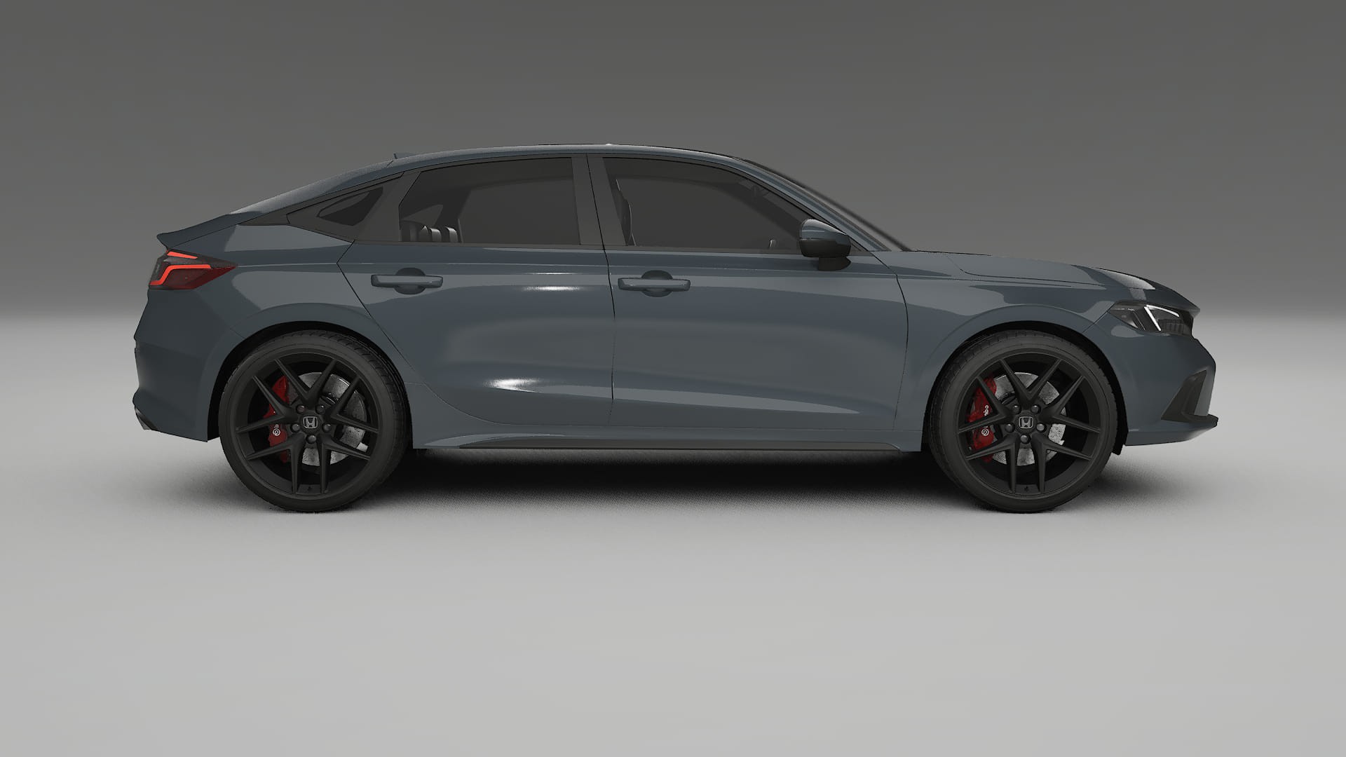 Honda Civic hatchback TPU Lackskyddsfilm | GRANITE Färgskiftande PPF – Komplett Förskuret Kit