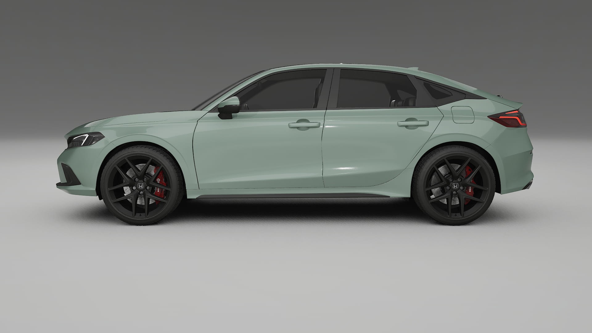 Honda Civic hatchback TPU Lackskyddsfilm | CINDER Färgskiftande PPF – Komplett Förskuret Kit