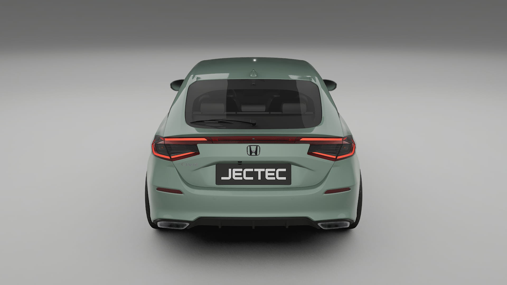 Honda Civic hatchback TPU Lackskyddsfilm | CINDER Färgskiftande PPF – Komplett Förskuret Kit