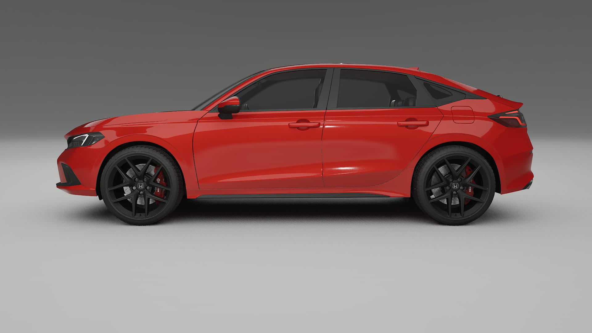 Honda Civic hatchback TPU Lackskyddsfilm | BLAZE Färgskiftande PPF – Komplett Förskuret Kit