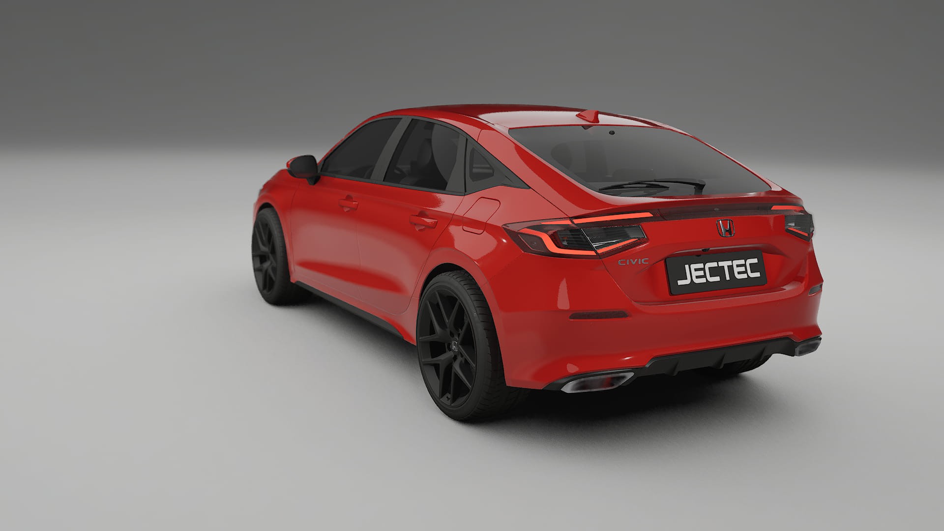 Honda Civic hatchback TPU Lackskyddsfilm | BLAZE Färgskiftande PPF – Komplett Förskuret Kit