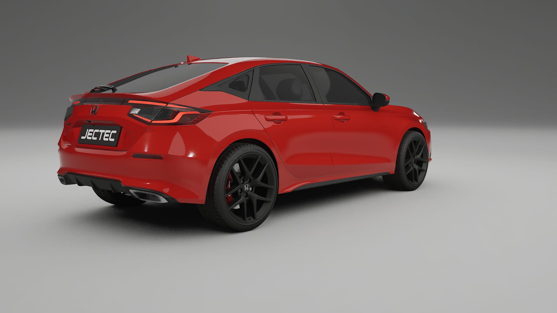 Honda Civic hatchback TPU Lackskyddsfilm | BLAZE Färgskiftande PPF – Komplett Förskuret Kit