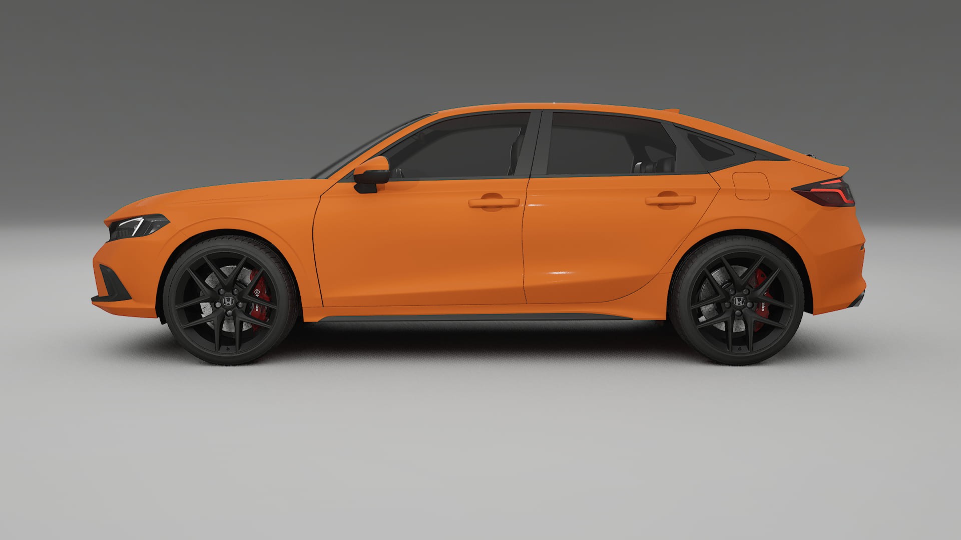 Honda Civic hatchback TPU Lackskyddsfilm | ROCKET Färgskiftande PPF – Komplett Förskuret Kit