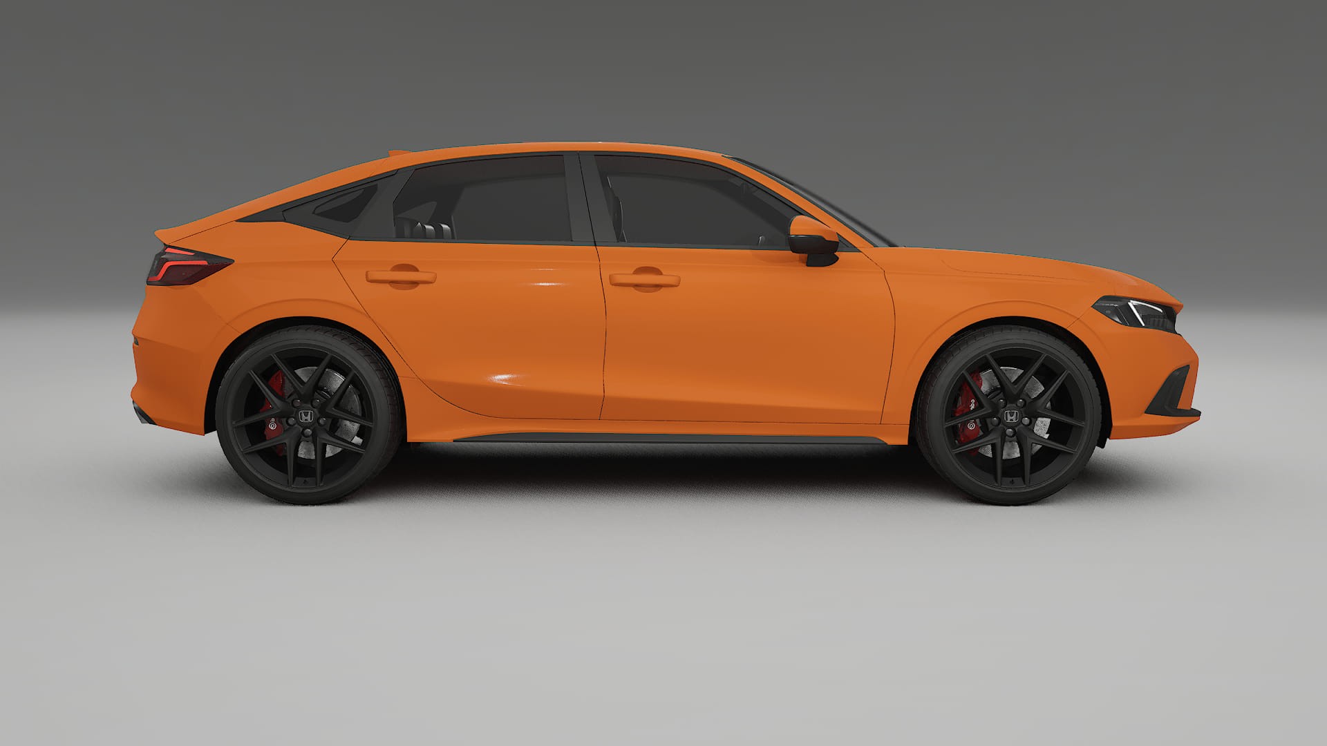 Honda Civic hatchback TPU Lackskyddsfilm | ROCKET Färgskiftande PPF – Komplett Förskuret Kit