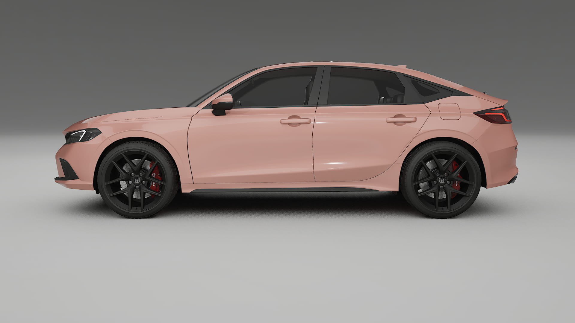 Honda Civic hatchback TPU Lackskyddsfilm | BLUSH Färgskiftande PPF – Komplett Förskuret Kit
