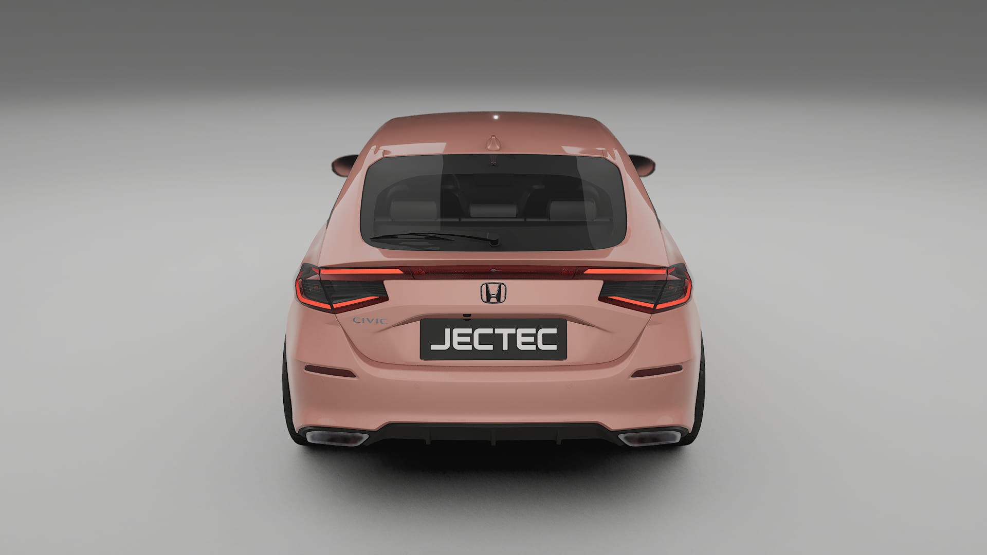 Honda Civic hatchback TPU Lackskyddsfilm | BLUSH Färgskiftande PPF – Komplett Förskuret Kit