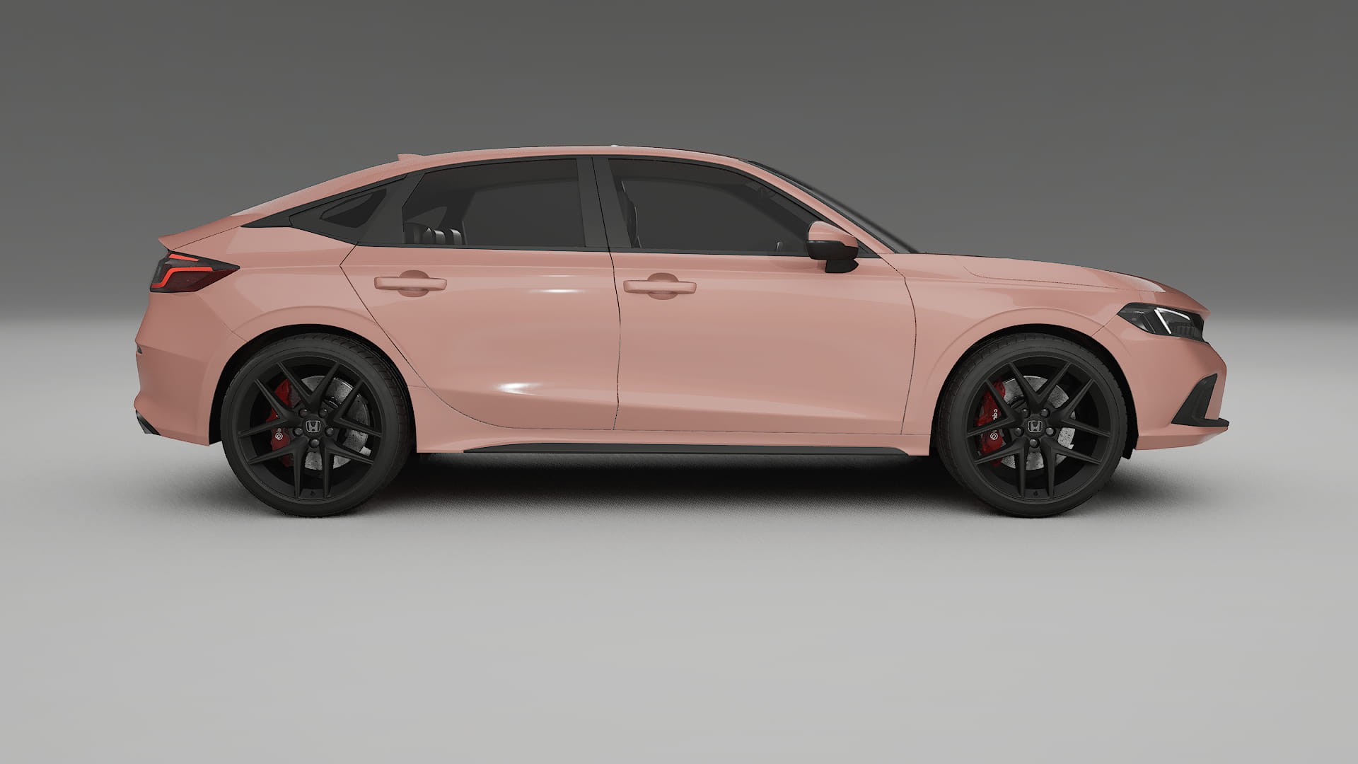 Honda Civic hatchback TPU Lackskyddsfilm | BLUSH Färgskiftande PPF – Komplett Förskuret Kit