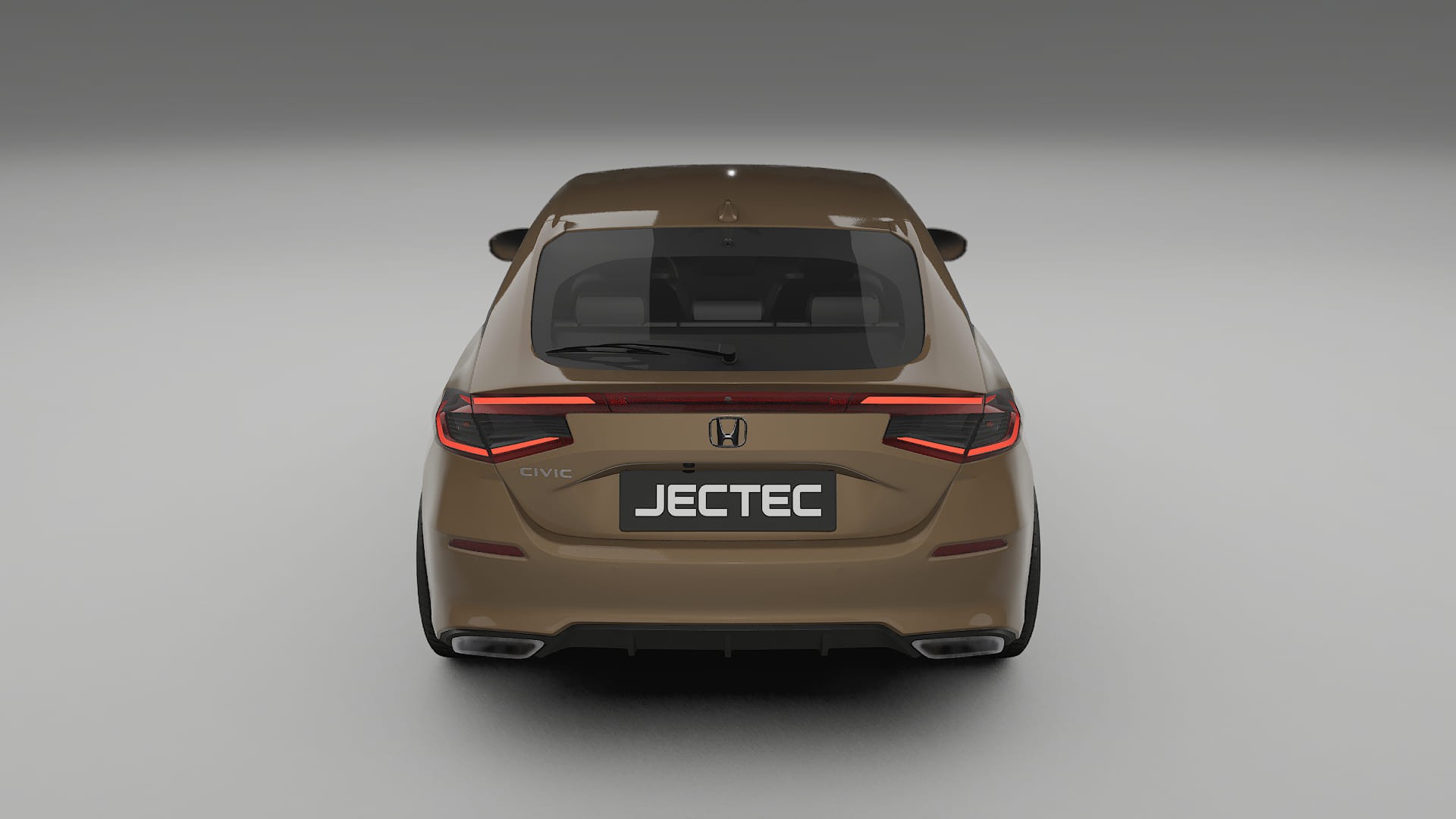 Honda Civic hatchback TPU Lackskyddsfilm | SAHARA Färgskiftande PPF – Komplett Förskuret Kit