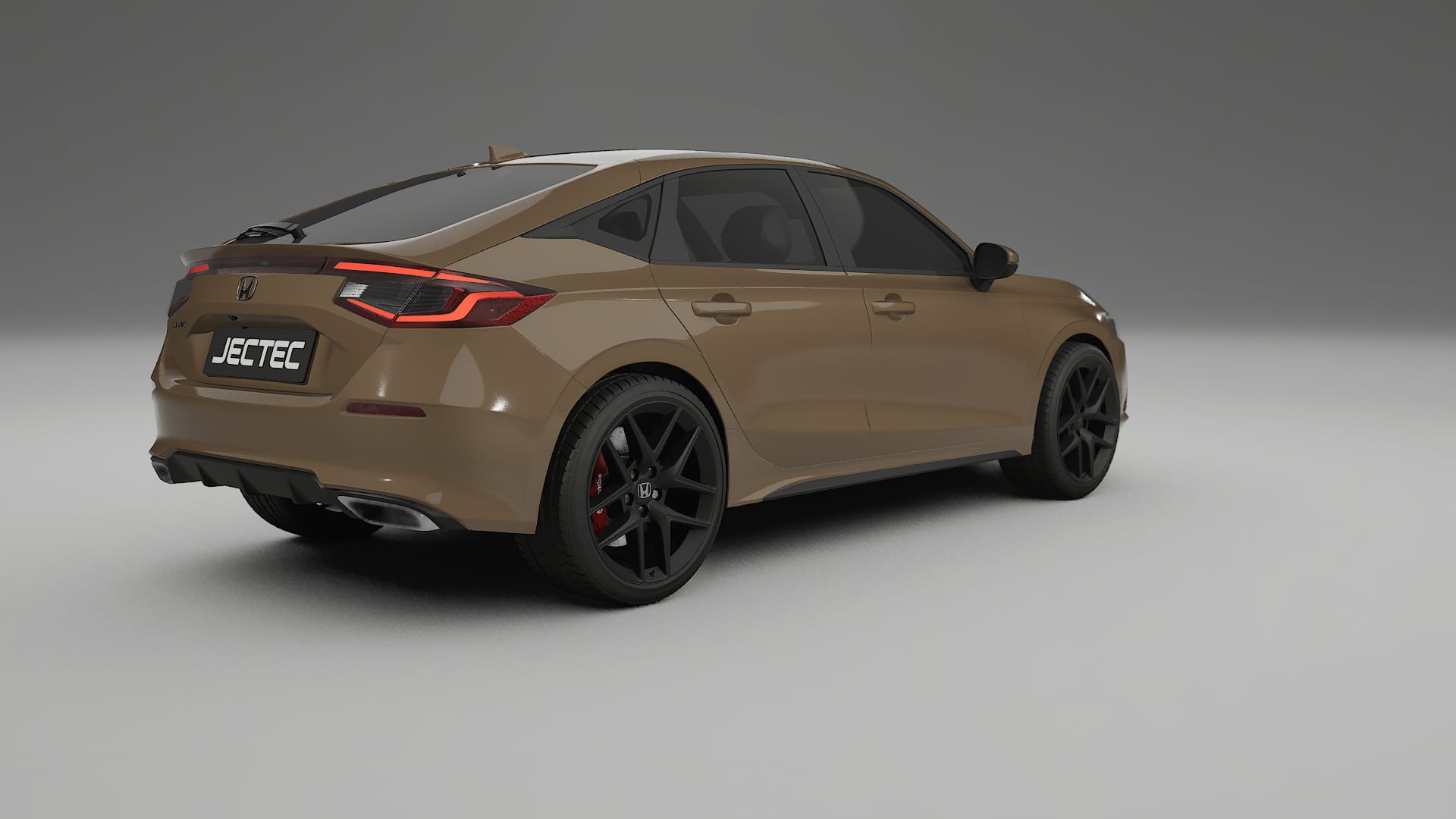 Honda Civic hatchback TPU Lackskyddsfilm | SAHARA Färgskiftande PPF – Komplett Förskuret Kit