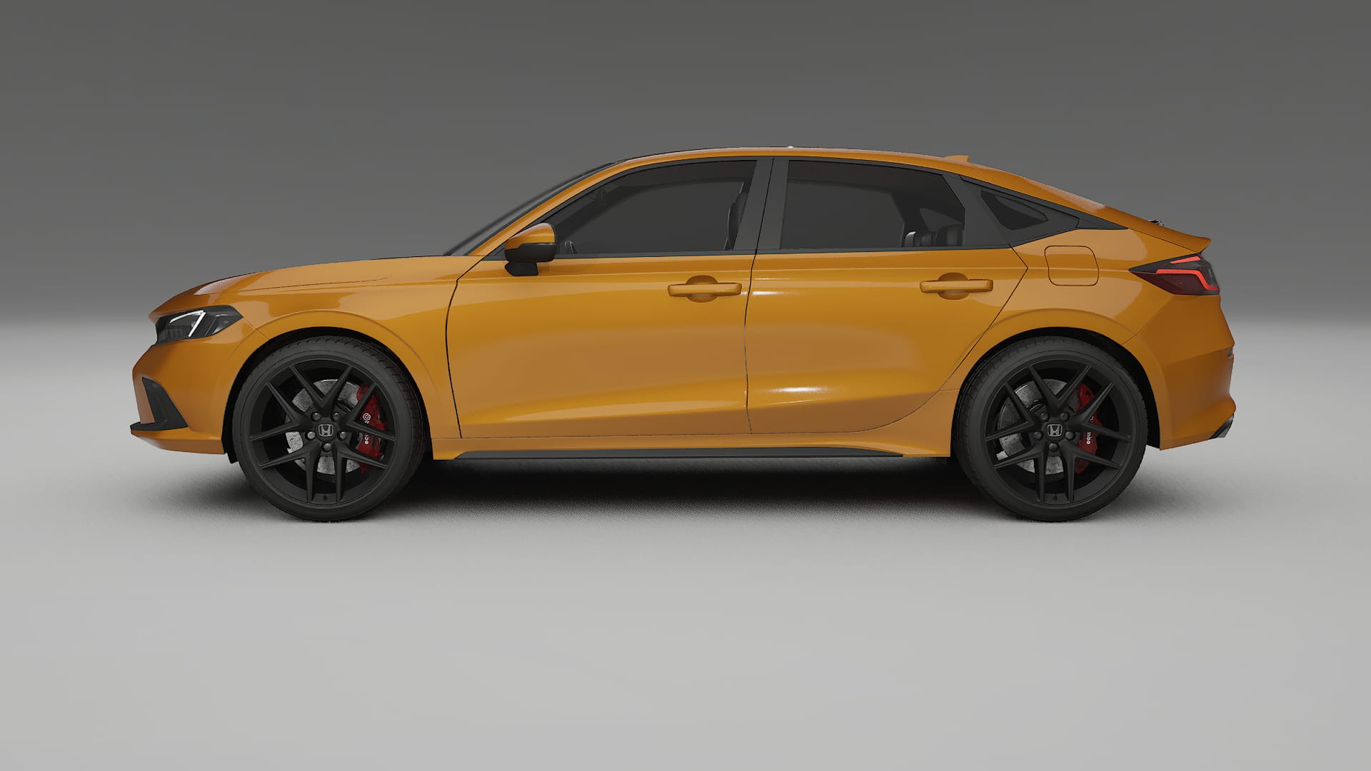 Honda Civic hatchback TPU Lackskyddsfilm | DAISY Färgskiftande PPF – Komplett Förskuret Kit