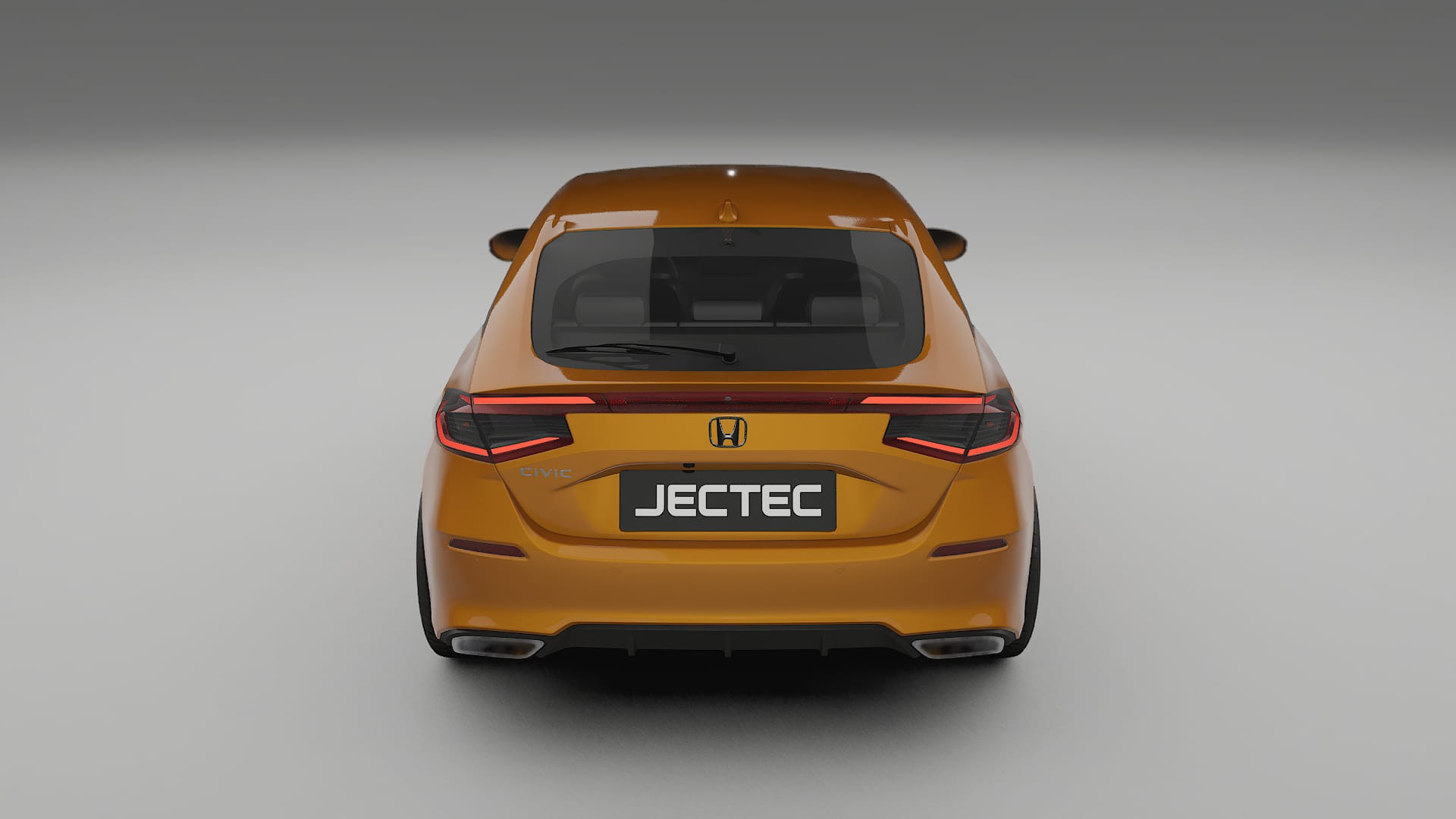 Honda Civic hatchback TPU Lackskyddsfilm | DAISY Färgskiftande PPF – Komplett Förskuret Kit