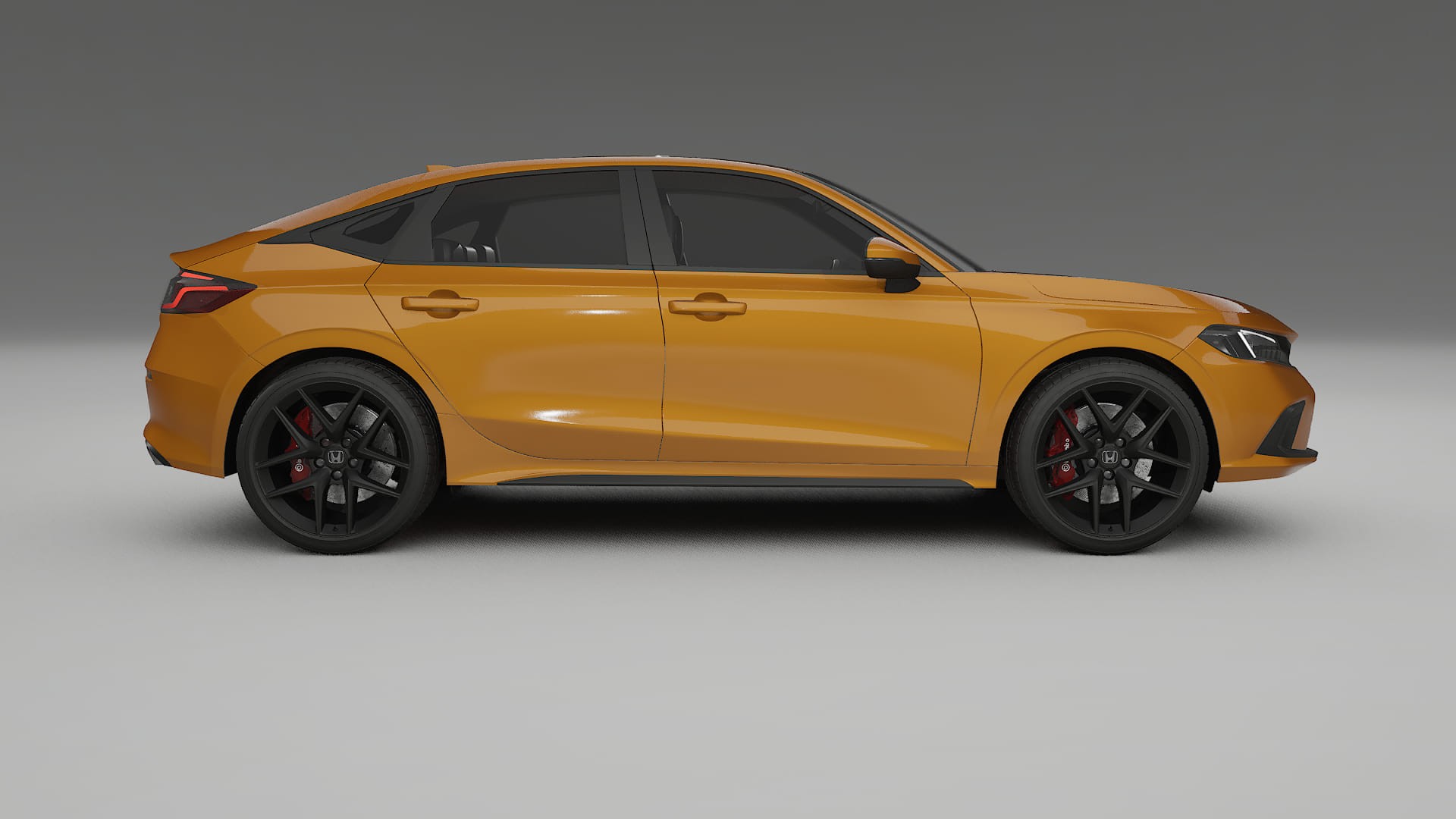 Honda Civic hatchback TPU Lackskyddsfilm | DAISY Färgskiftande PPF – Komplett Förskuret Kit